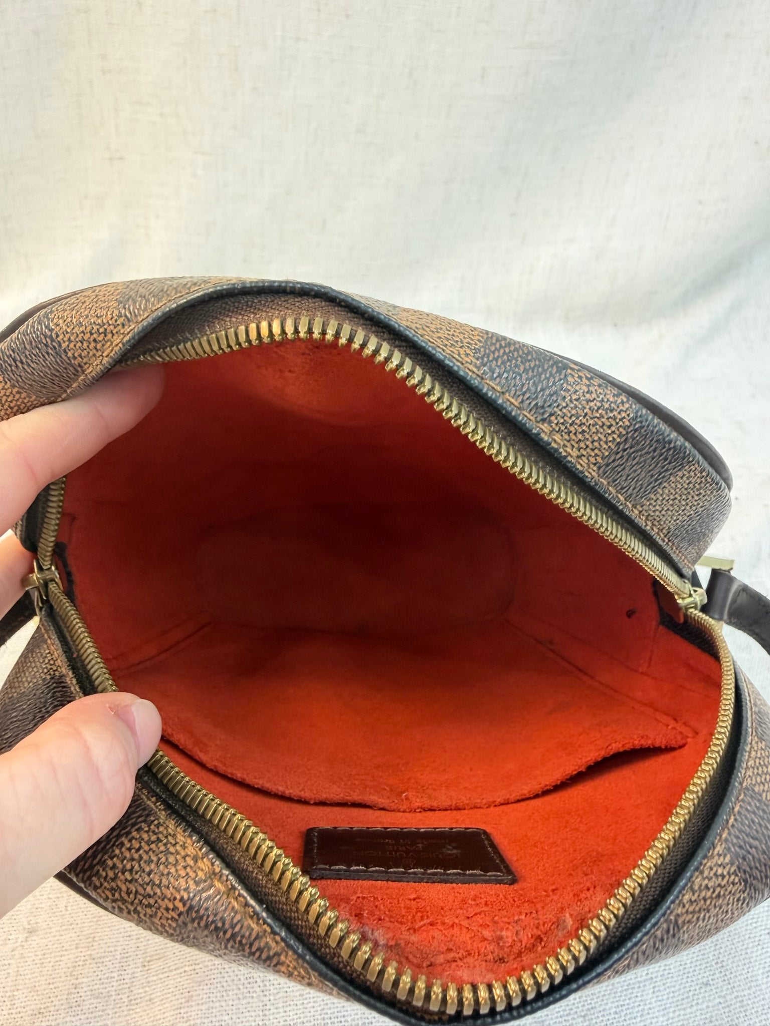 Louis Vuitton Damier Ebene Ipanema Crossbody Bag