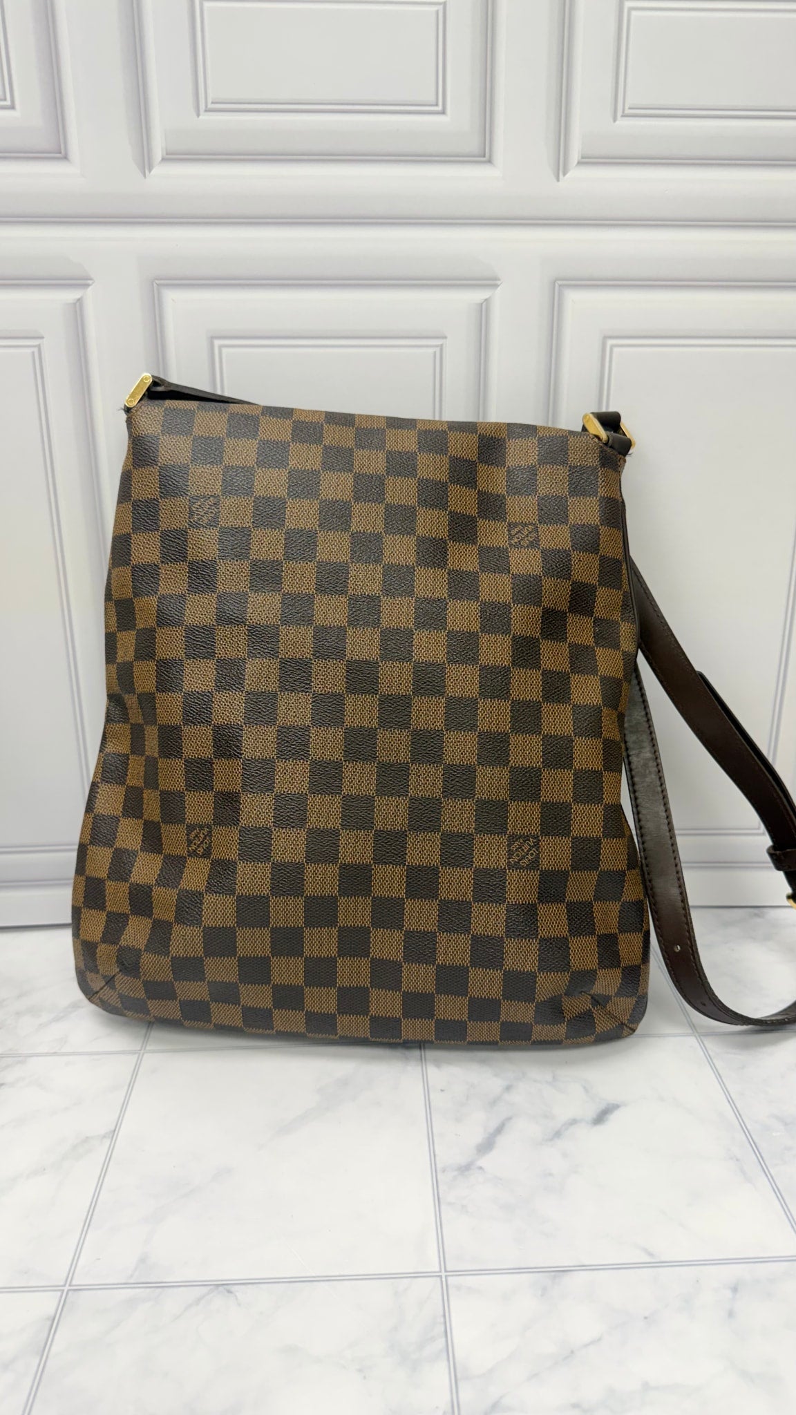 Louis Vuitton Damier Ebene Musette Salsa Crossbody Bag