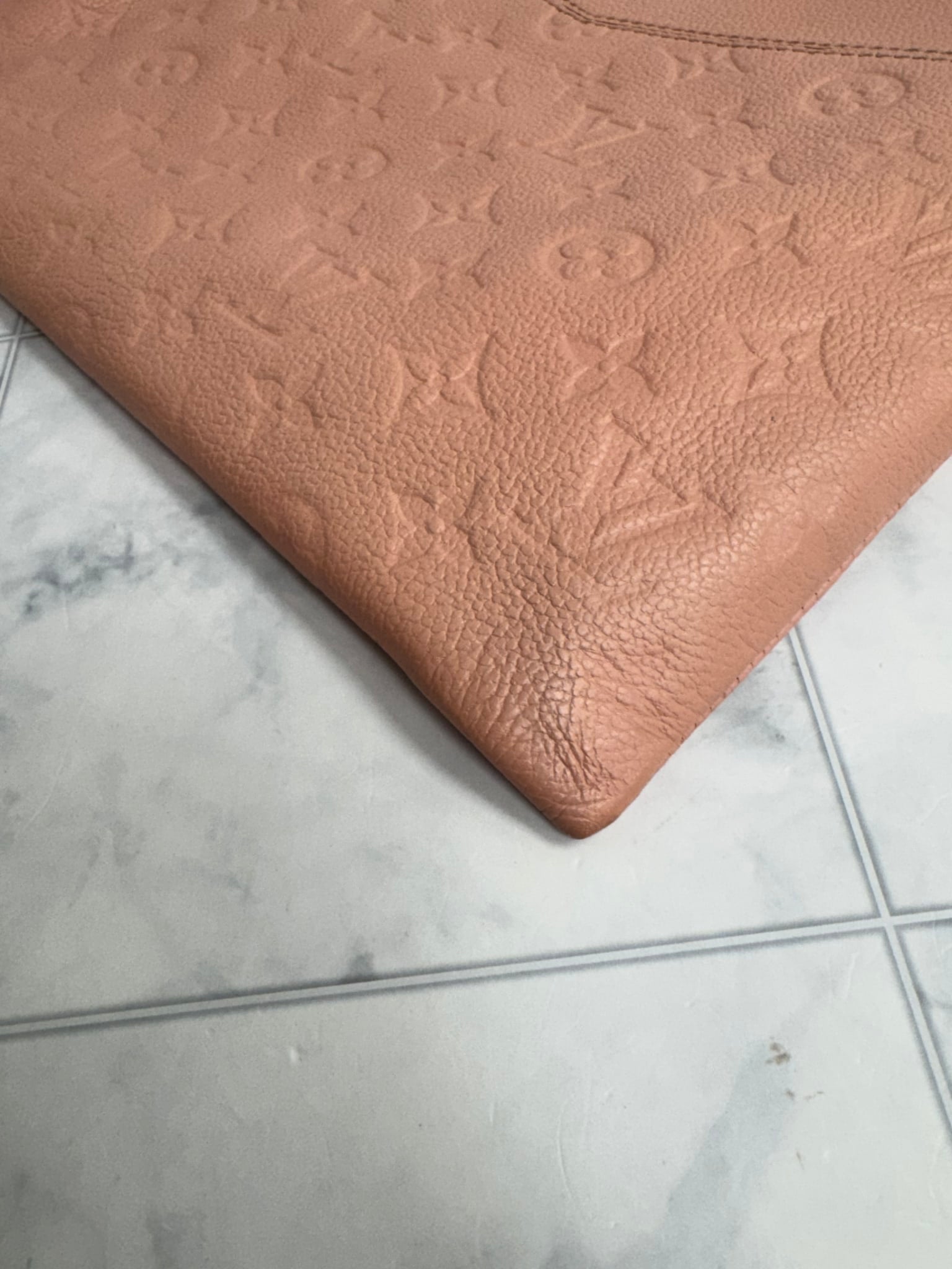Louis Vuitton Pink Monogram Empreinte Daily Pouch