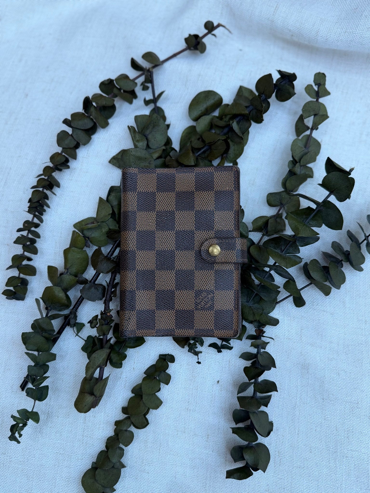 Louis Vuitton Damier Ebene Passport Agenda