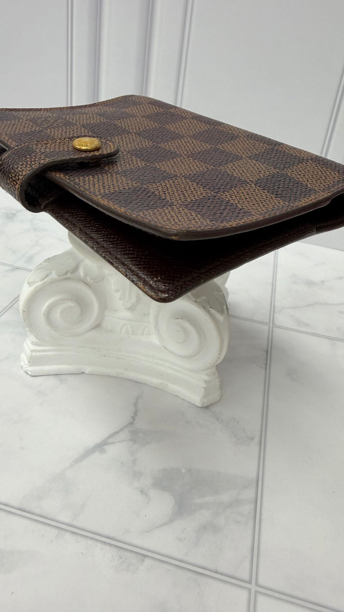 Louis Vuitton Damier Ebene Passport Agenda PM