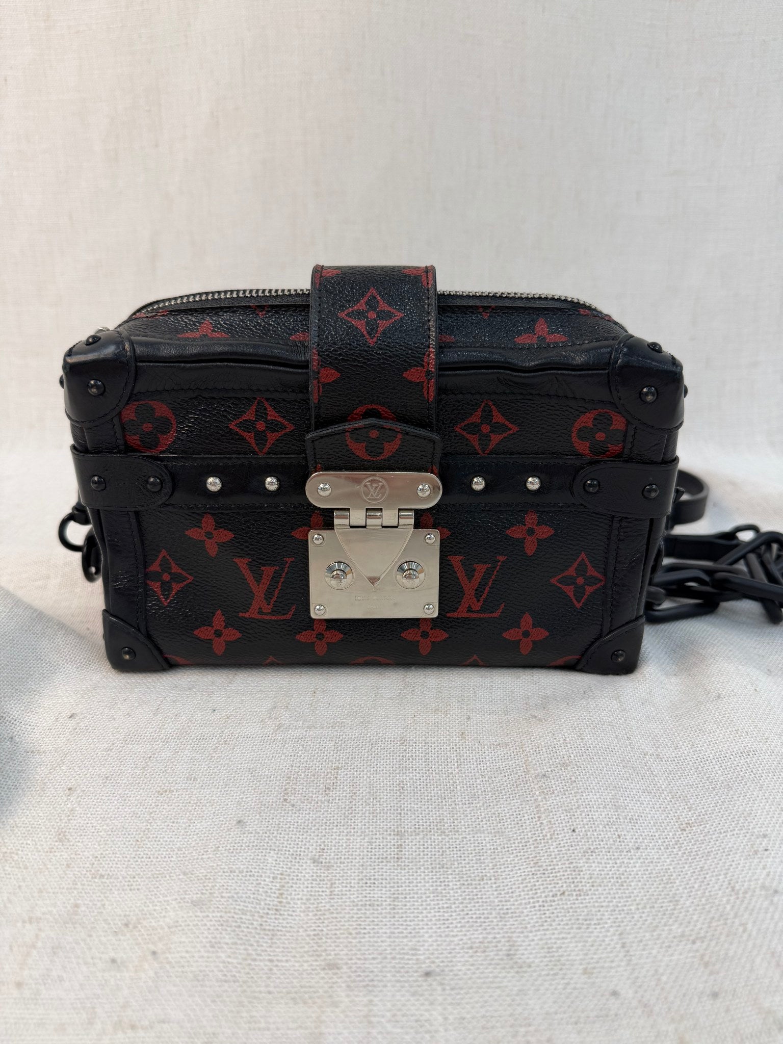 Louis Vuitton Monogram Infarouge Petite Malle Soft Bag