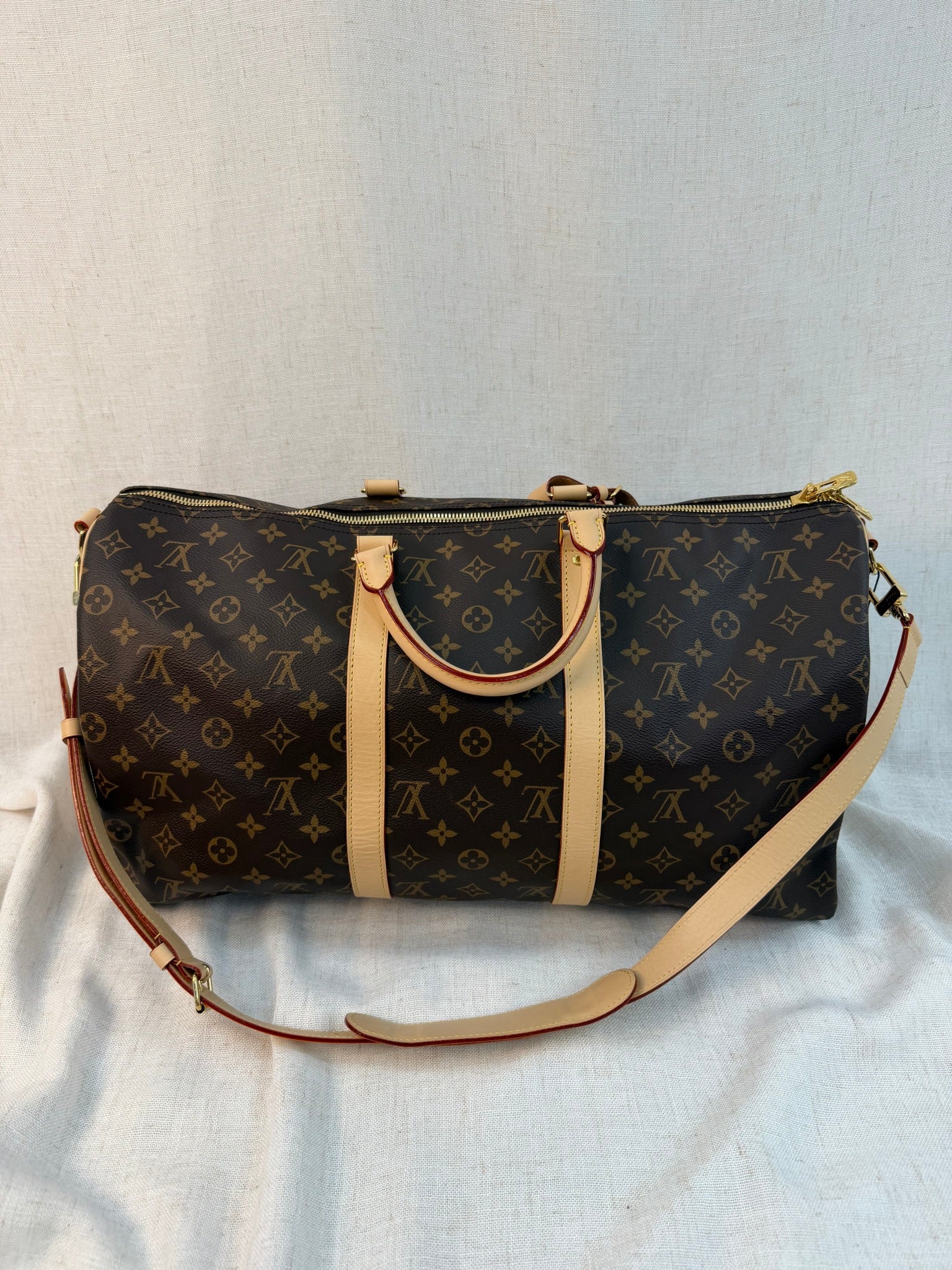 Louis Vuitton Monogram Keepall Bandouliere 50