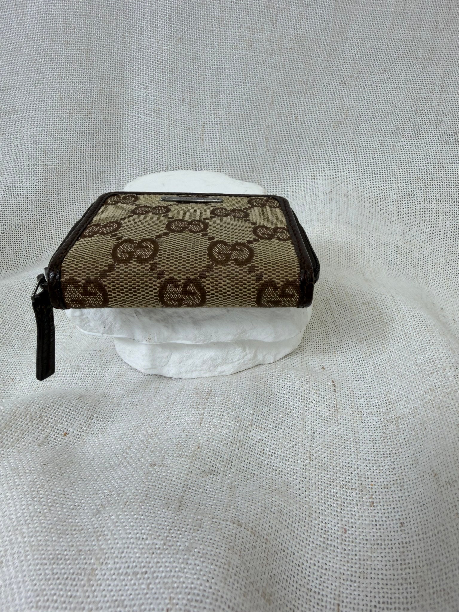Gucci GG Canvas Mini Coin Case