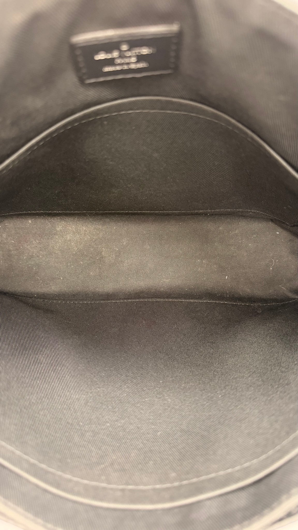 Louis Vuitton Black Monogram District PM Messenger Bag