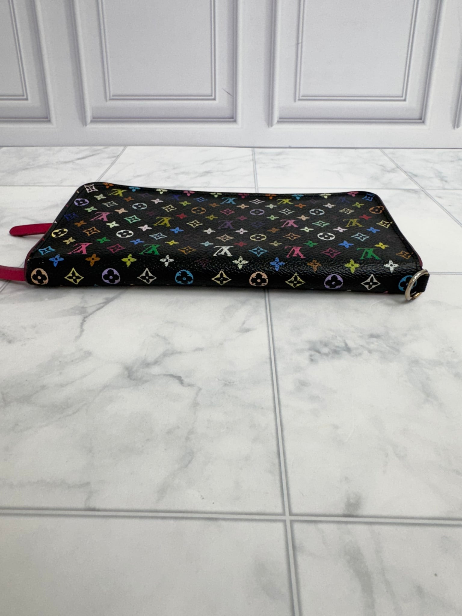 Louis Vuitton Black Monogram Multicolor Insolite Long Wallet