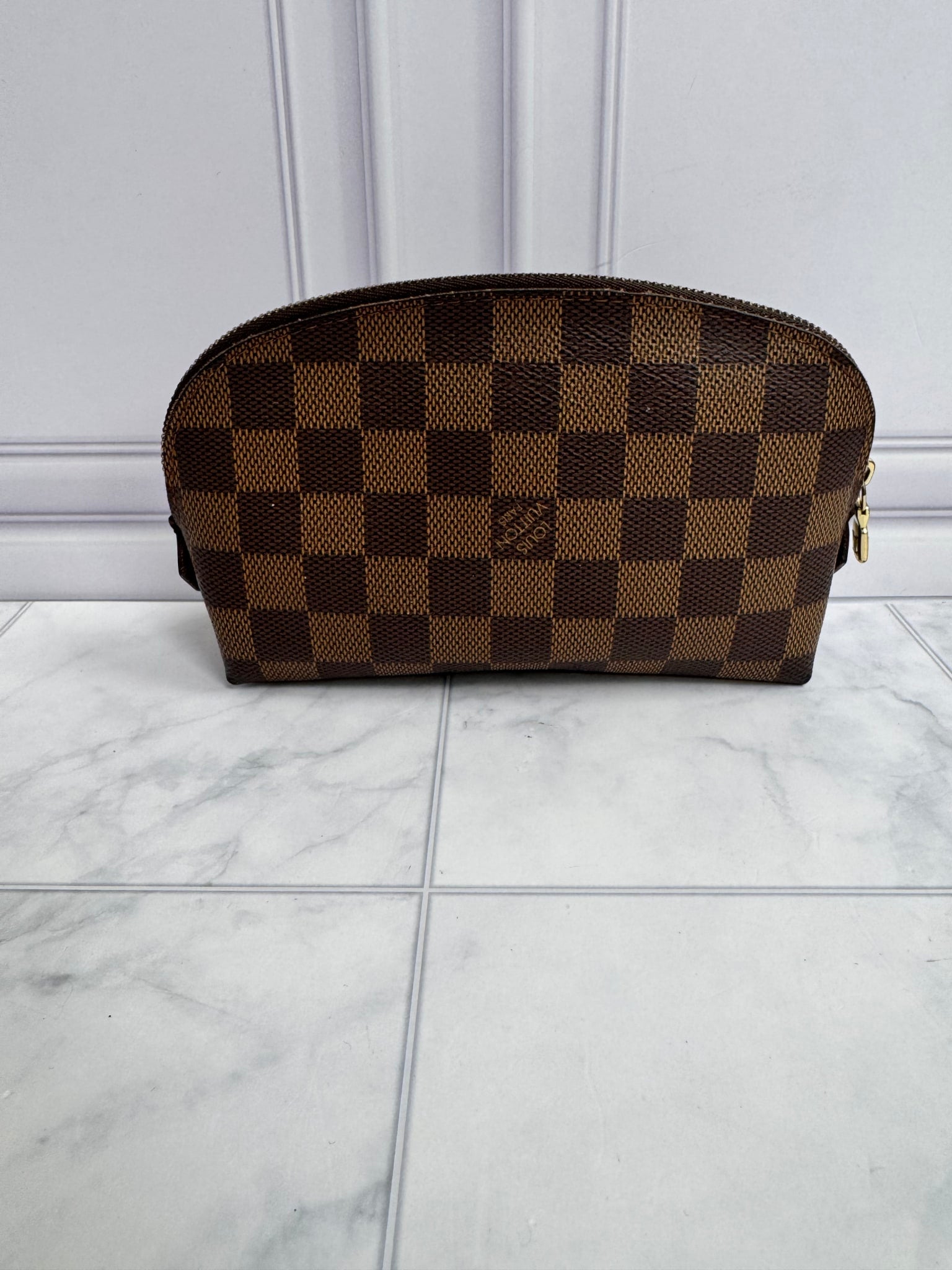 Louis Vuitton Damier Ebene Cosmetic Pouch PM