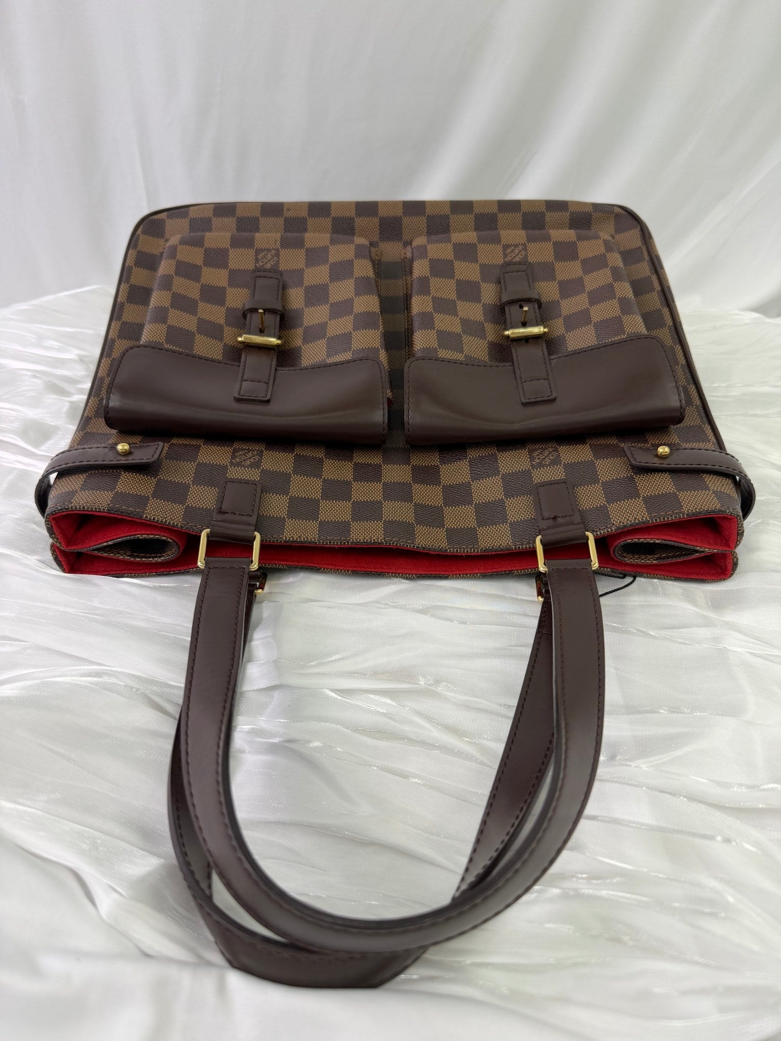 Louis Vuitton Damier Ebene Uzes Tote Bag
