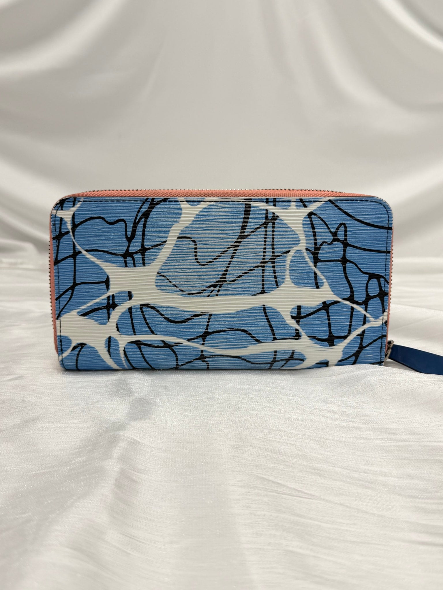 Louis Vuitton Aqua Print Epi Limited Edition Zippy Wallet