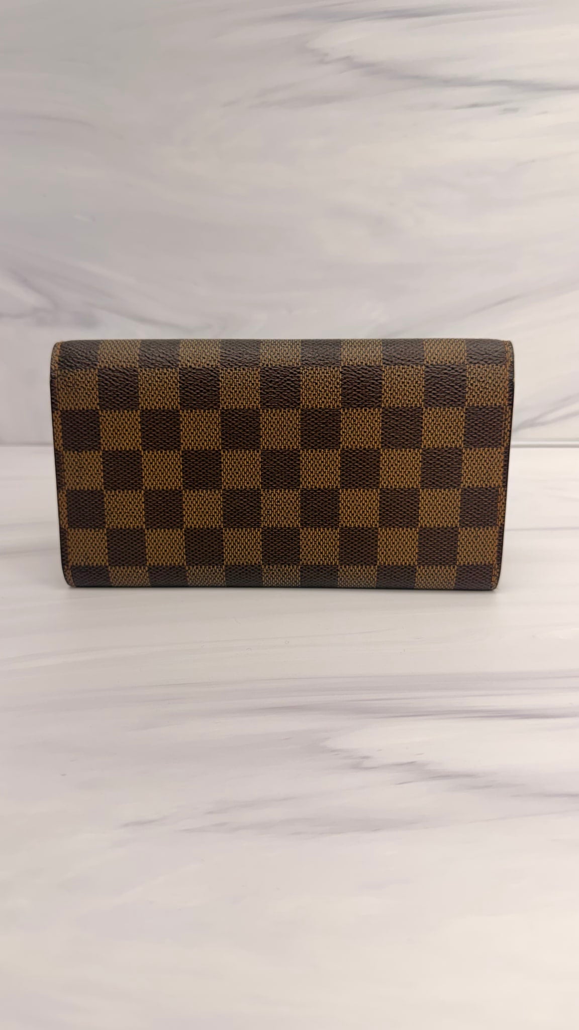 Louis Vuitton Damier Ebene Sarah Wallet