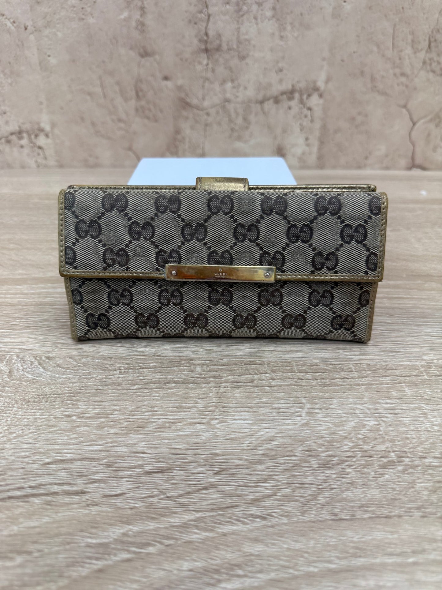 Gucci Canvas Long Wallet