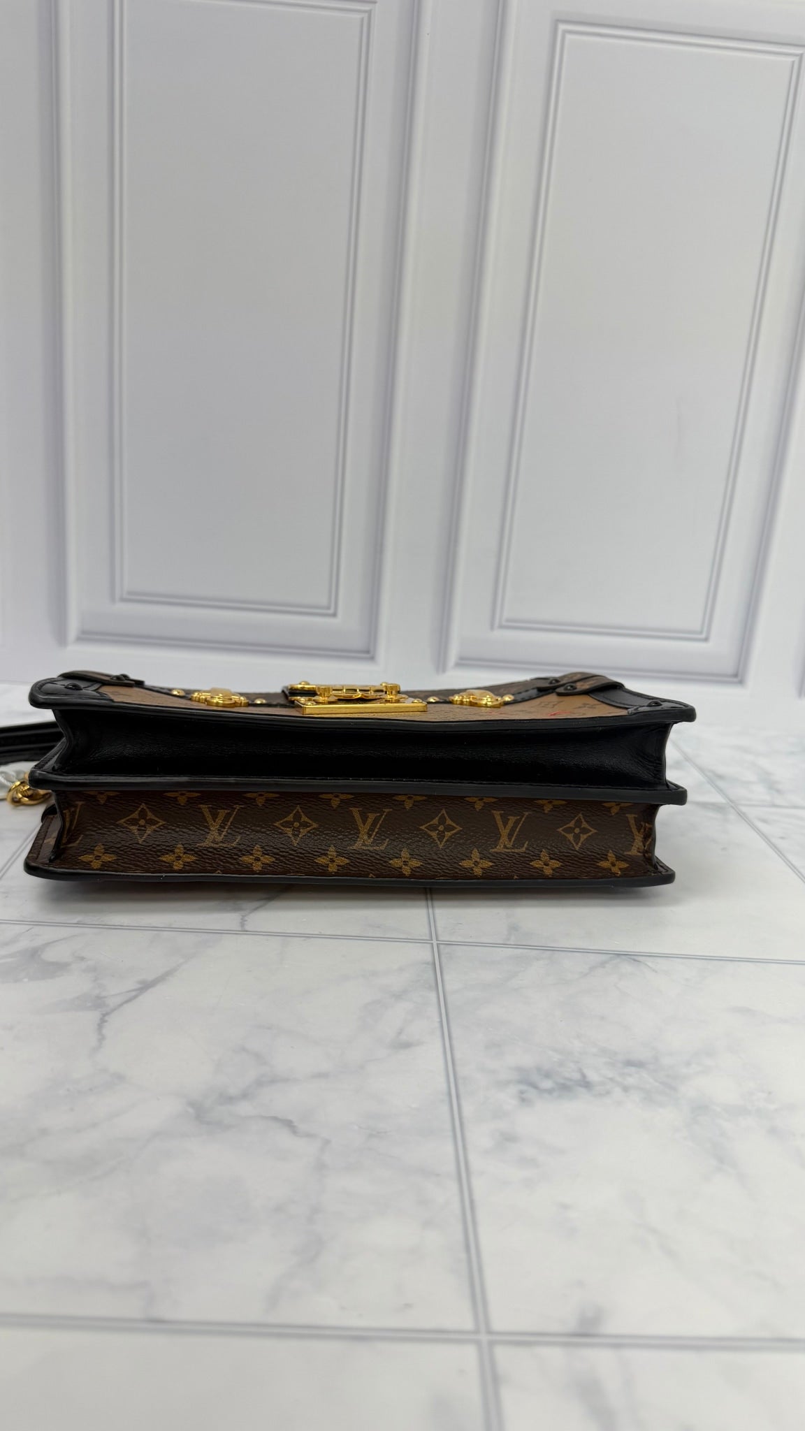 Louis Vuitton Monogram Reverse Trunk Crossbody Bag