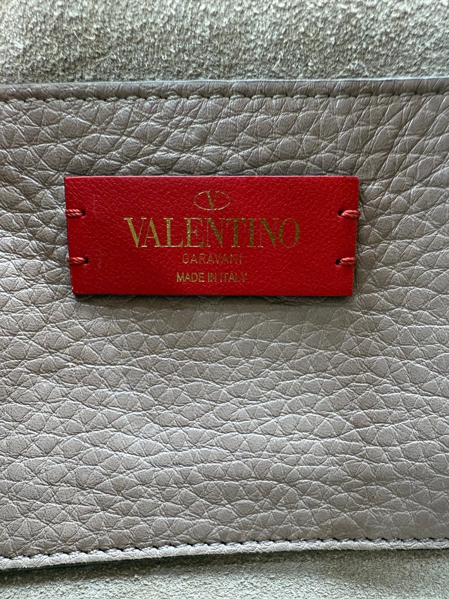 Valentino Dusty Rose Rockstud Two Pocket Crossbody