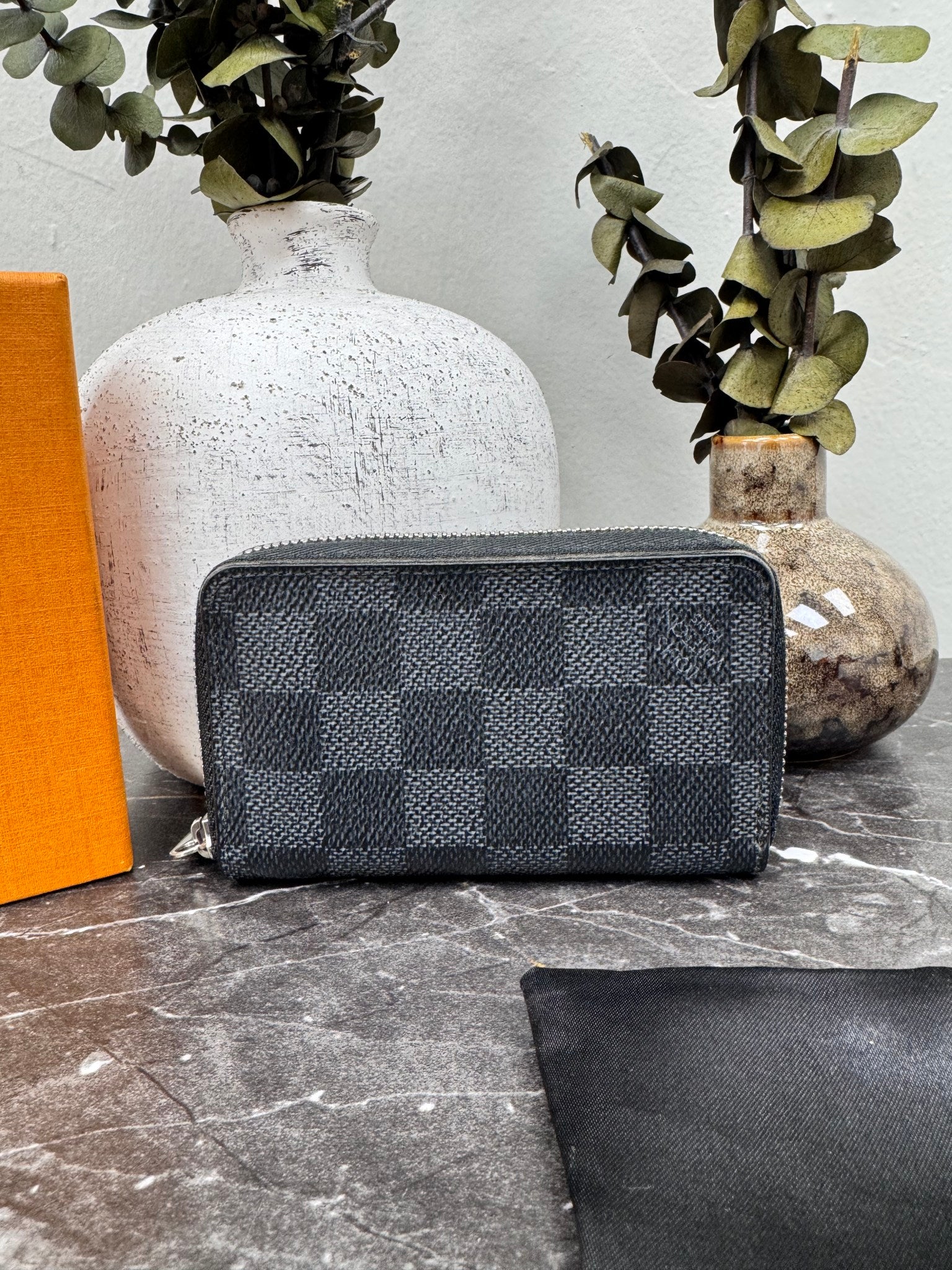 Louis Vuitton Damier Graphite Zippy Coin Purse