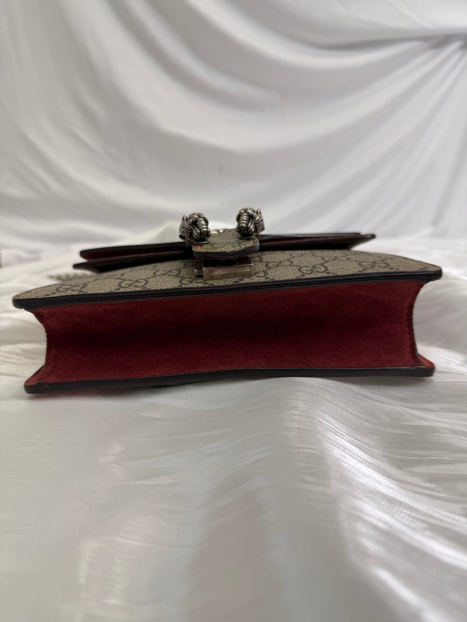 Gucci GG Supreme Pink Blooms Mini Dionysus Bag