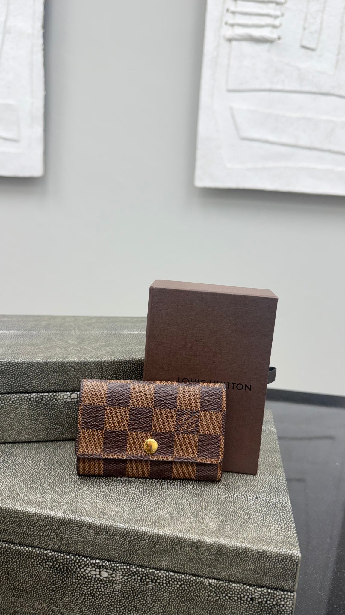 Louis Vuitton Damier Ebene Multicles 6 Key Holder