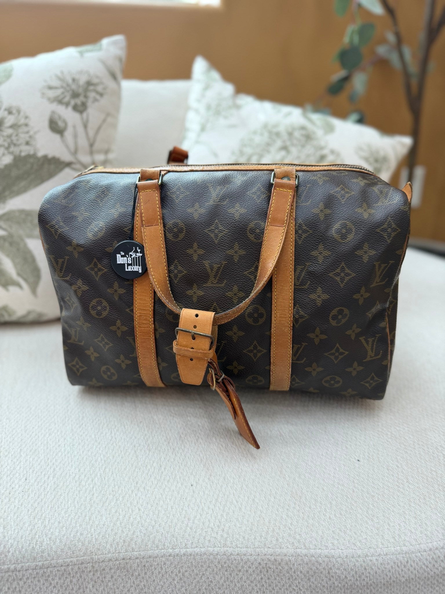 Louis Vuitton Monogram Sac Souple 35 Bag
