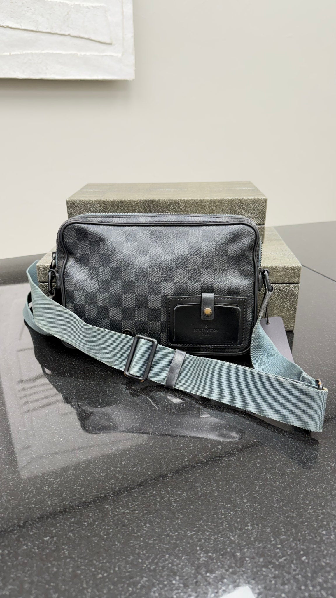 Louis Vuitton Damier Graphite Alpha Messenger Bag
