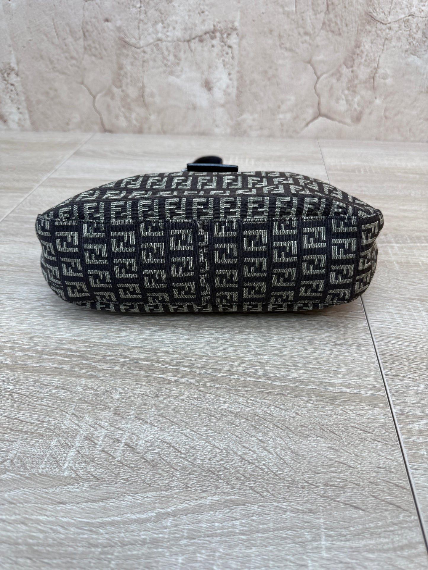 Fendi Zucchino Canvas Vintage Hobo Bag