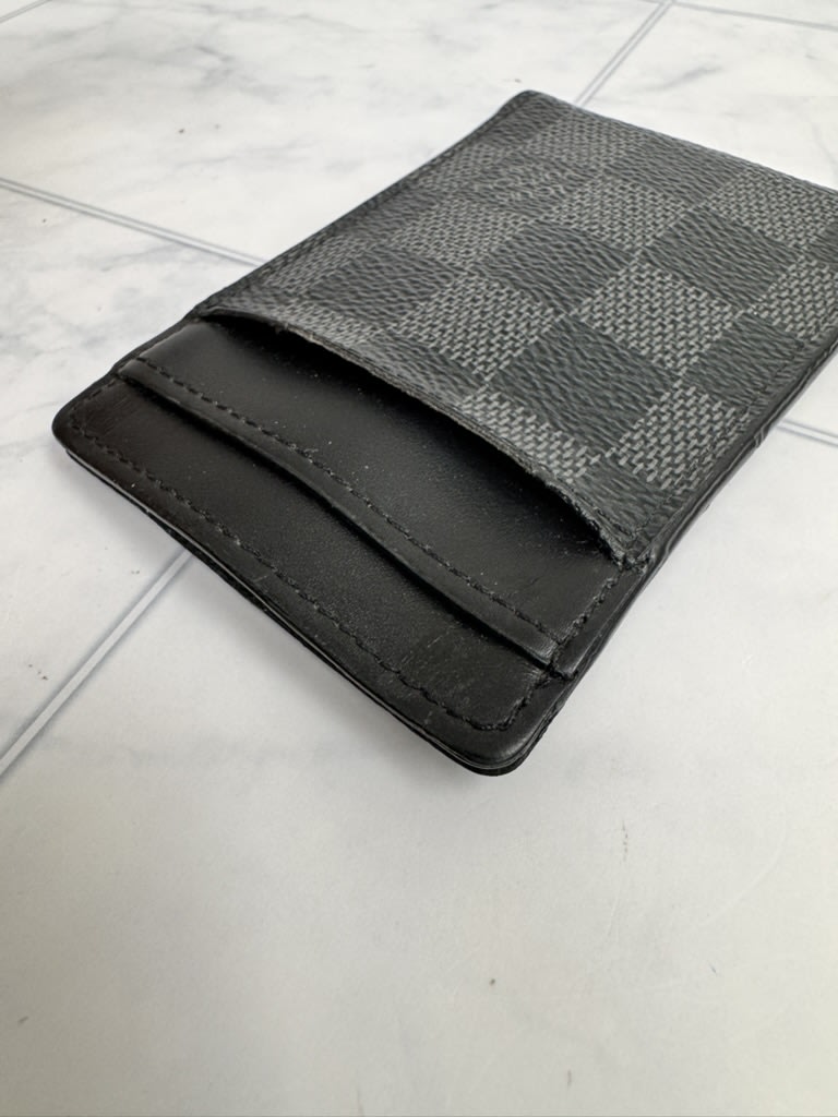 Louis Vuitton Damier Graphite Money Clip Card Case