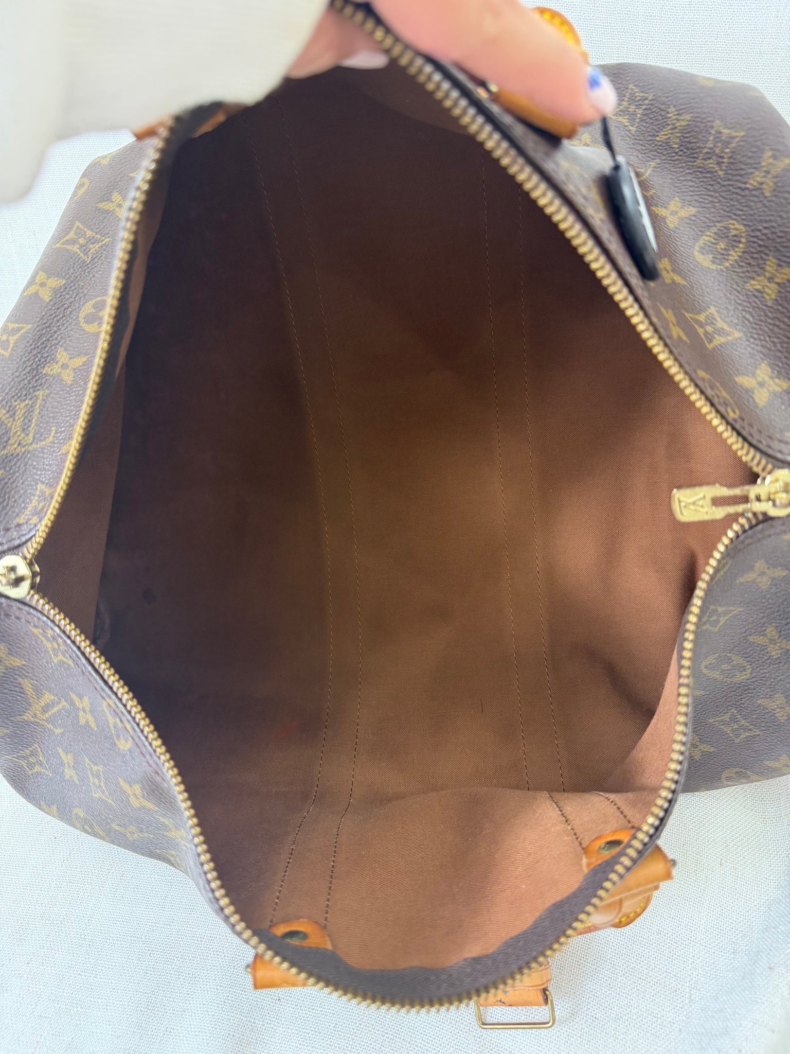 Louis Vuitton Monogram Canvas Keepall 45 Duffel Bag