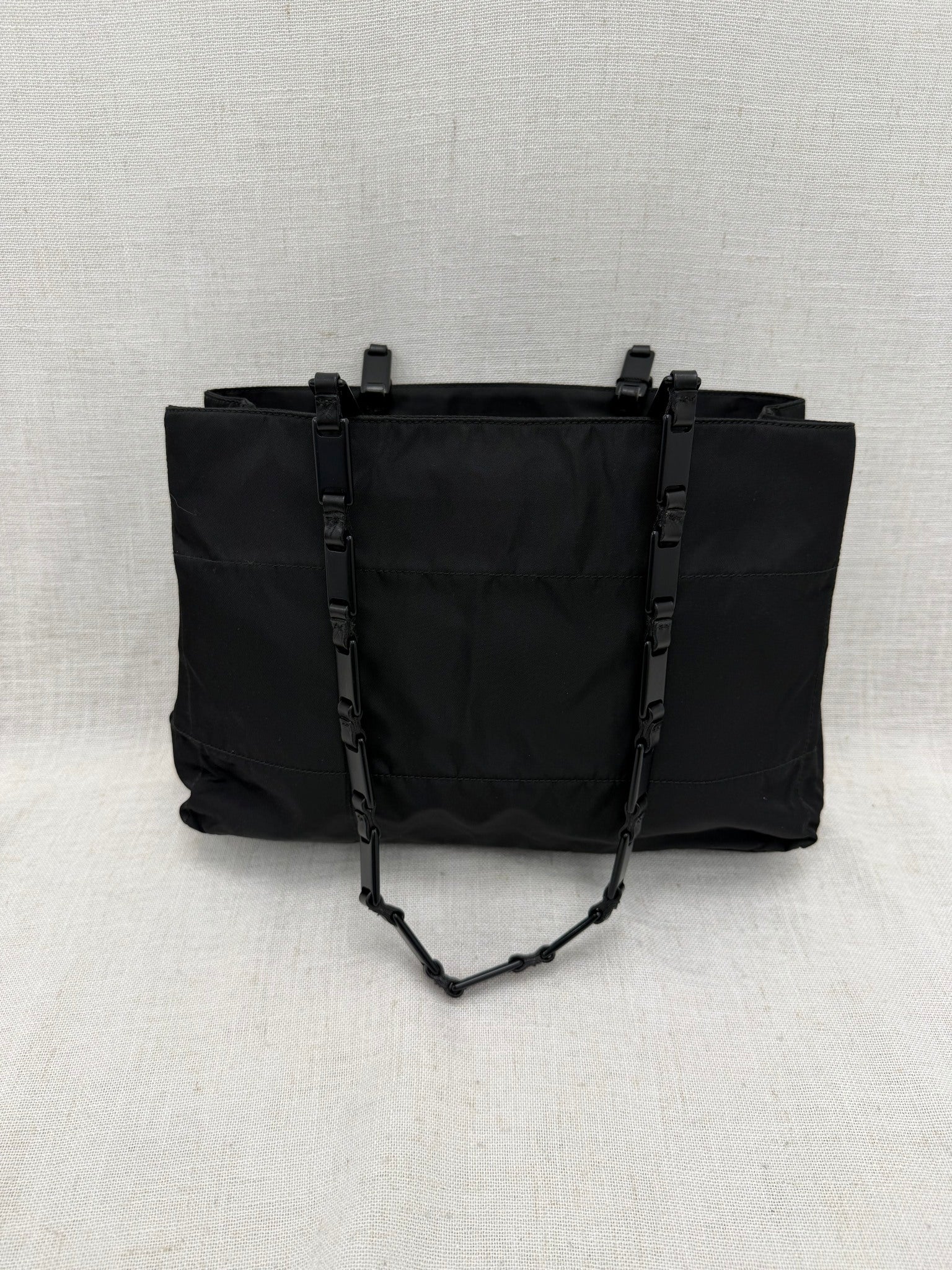 Prada Black Nylon Shoulder Bag