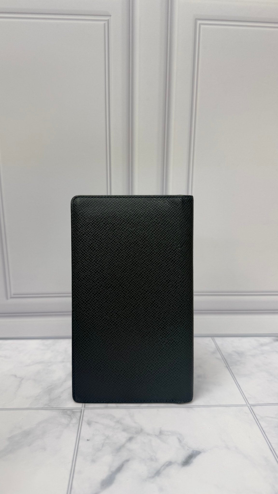Louis Vuitton Green Taiga Leather Long Wallet