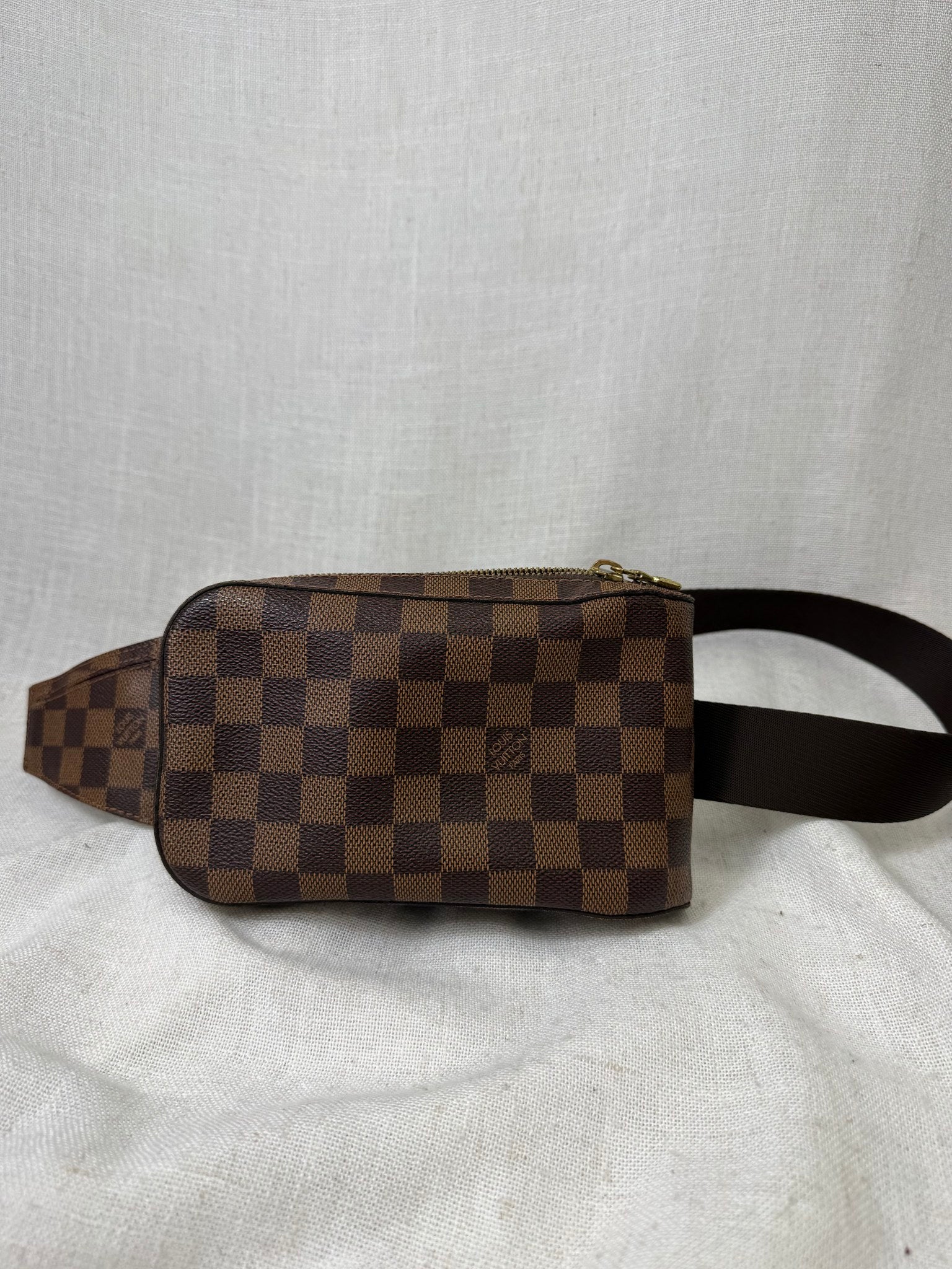 Louis Vuitton Damier Eben Geronimos Sling Bag