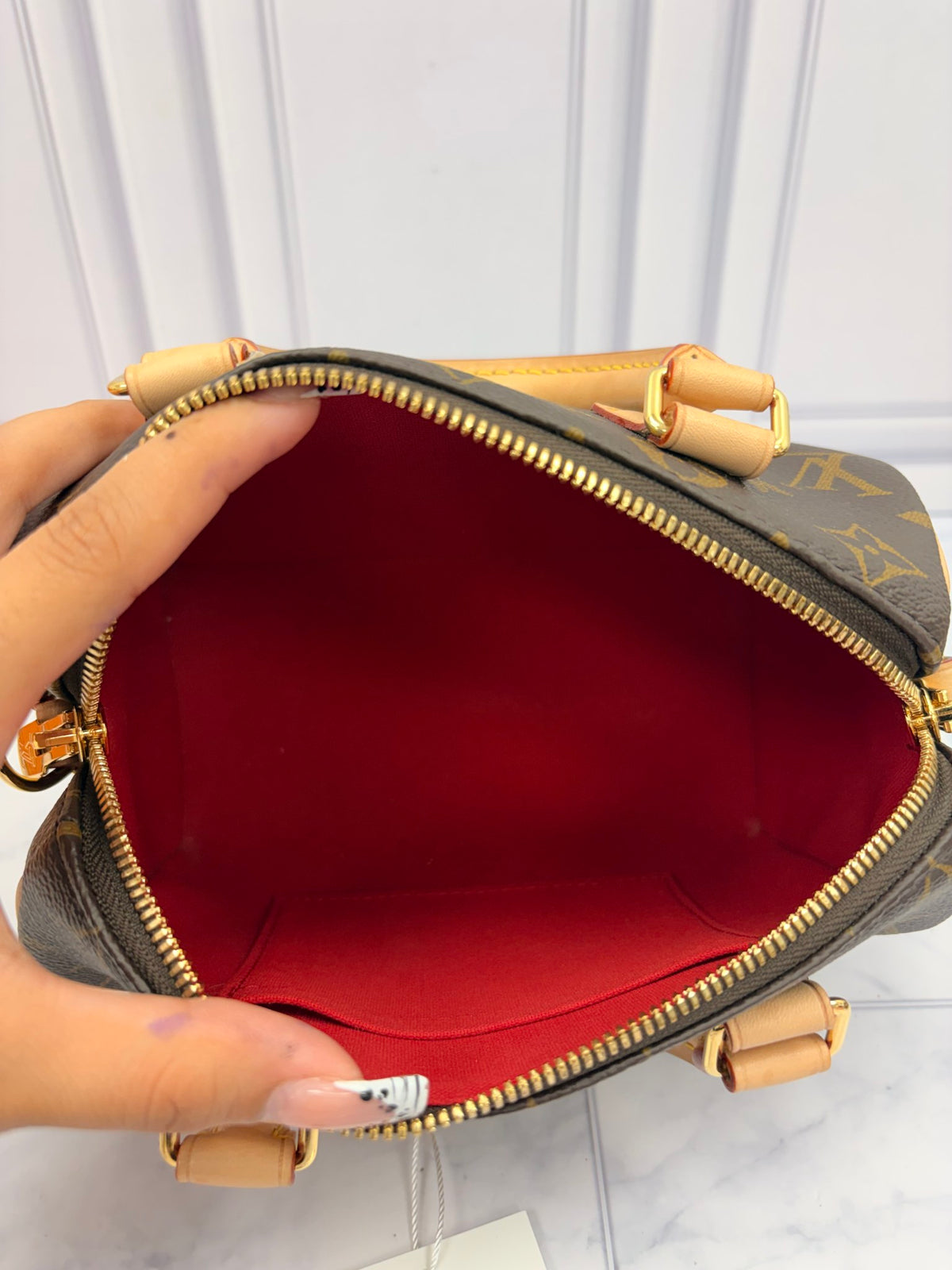 Louis Vuitton Monogram Speedy 20 Bandouliere
