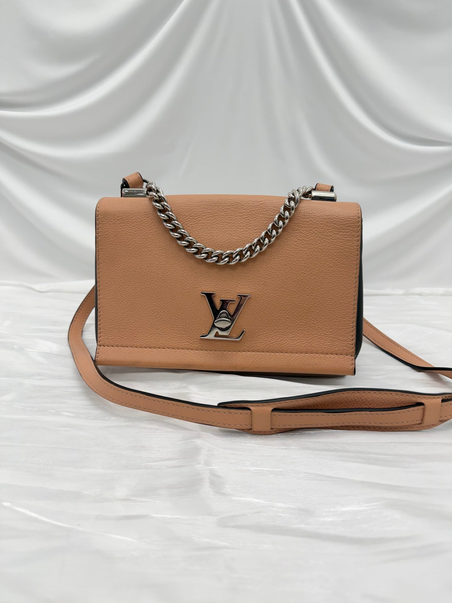 Louis Vuitton Tricolor Calfskin Lockme II BB