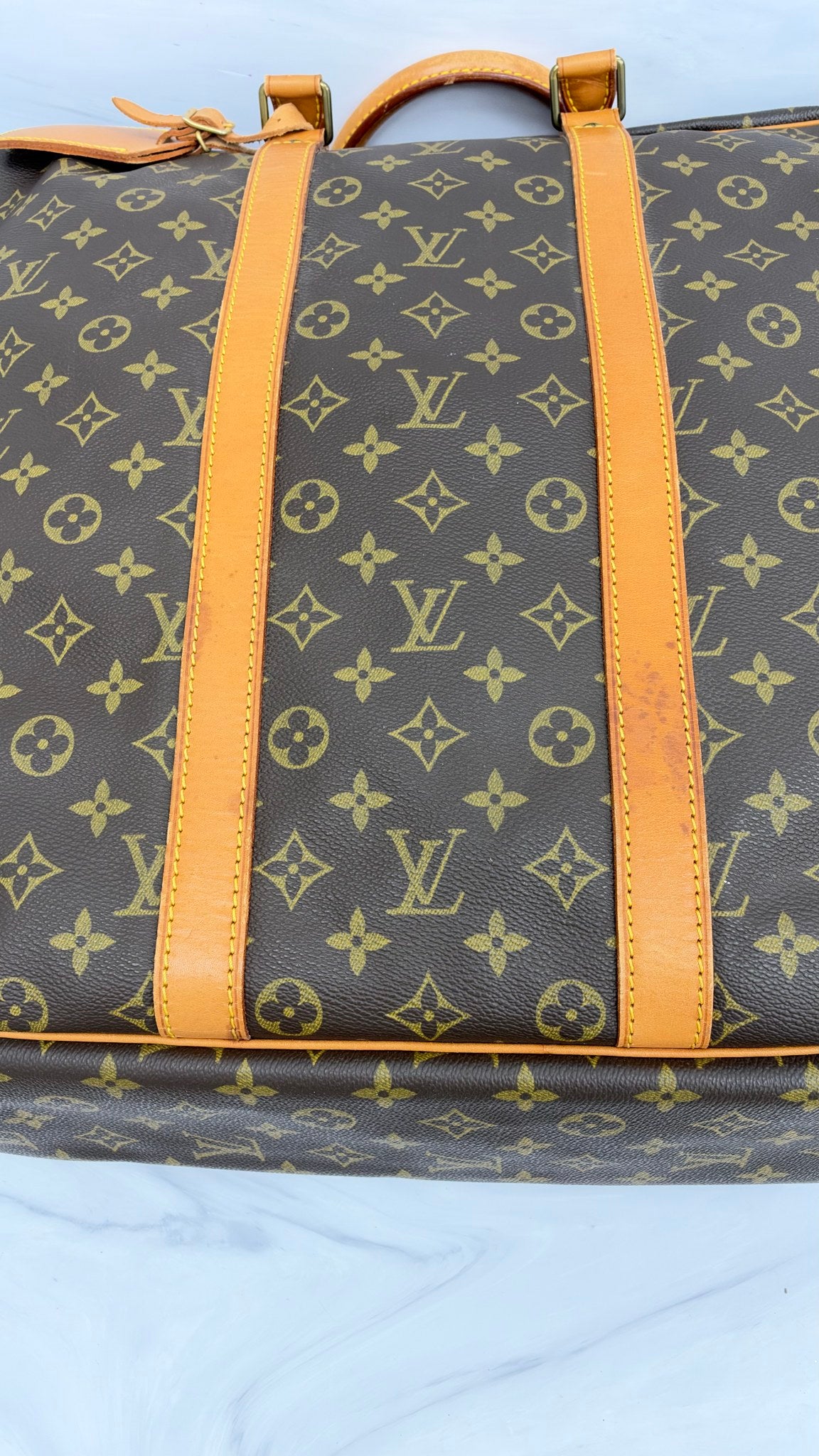 Louis Vuitton Monogram Sirius Soft-Sided Suitcase