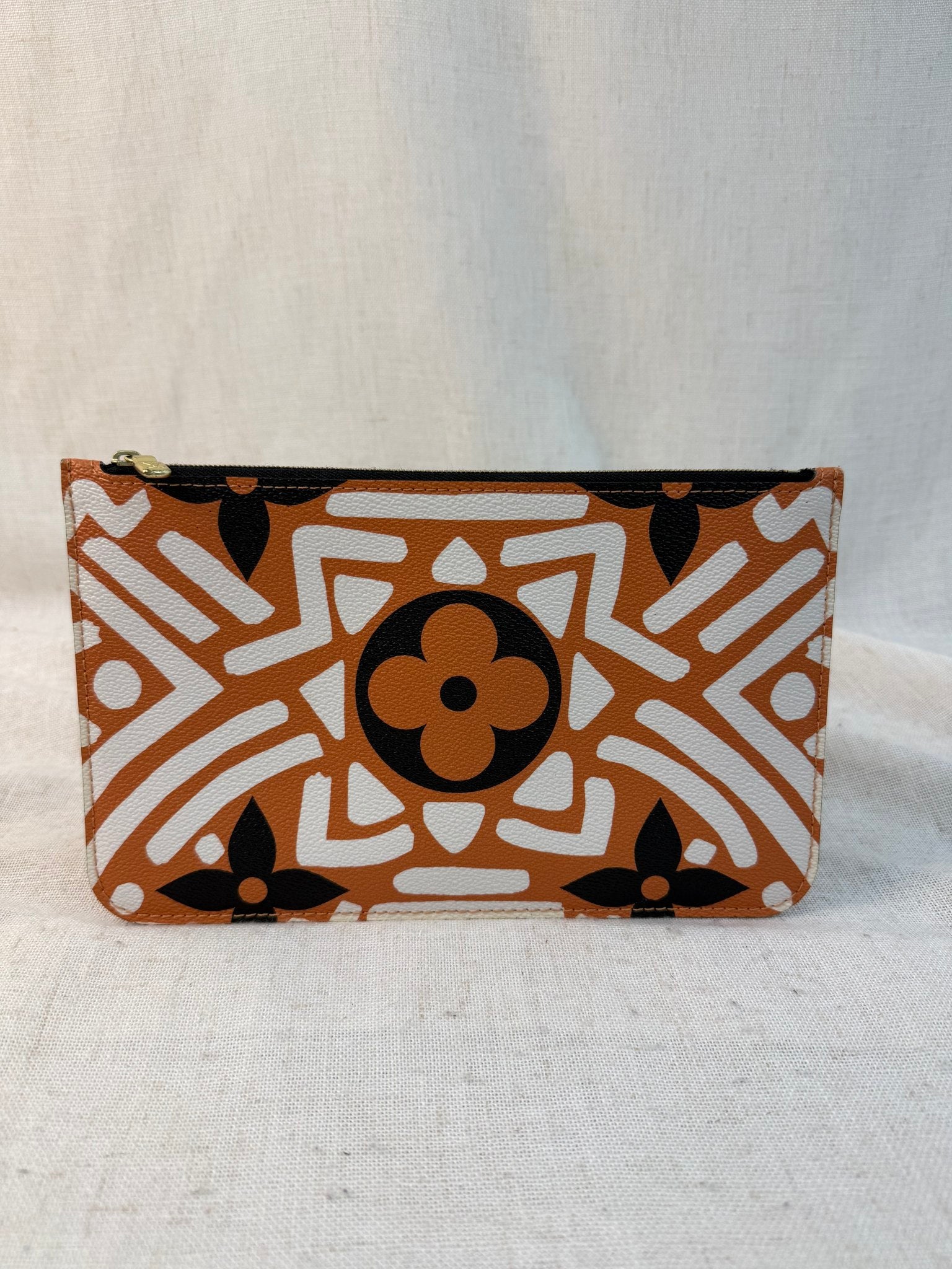 Louis Vuitton Multicolor Leather Crafty Neverfull Pouch