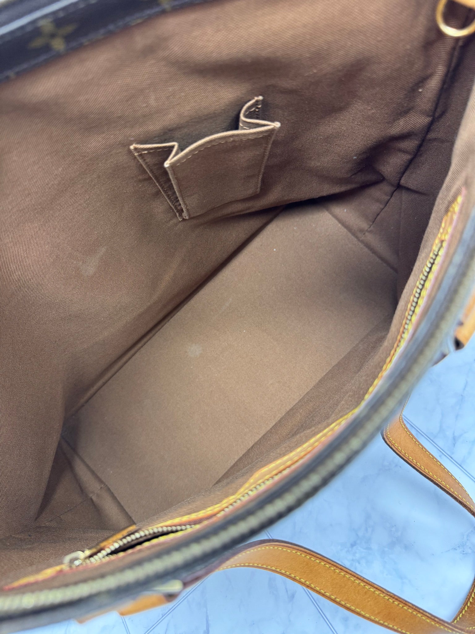 Louis Vuitton Monogram Cabas Mezzo Tote Bag