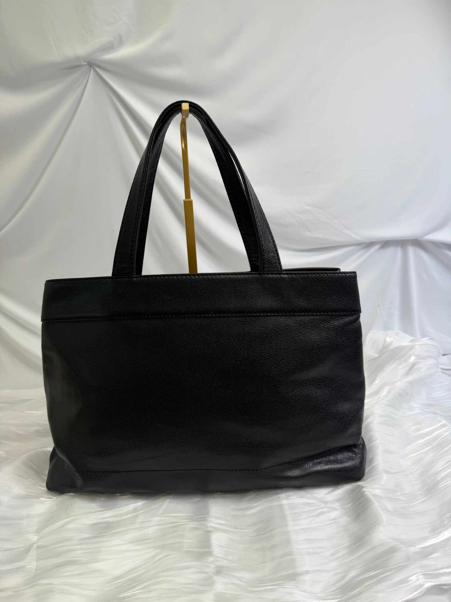 Chanel Black Caviar Tote Bag