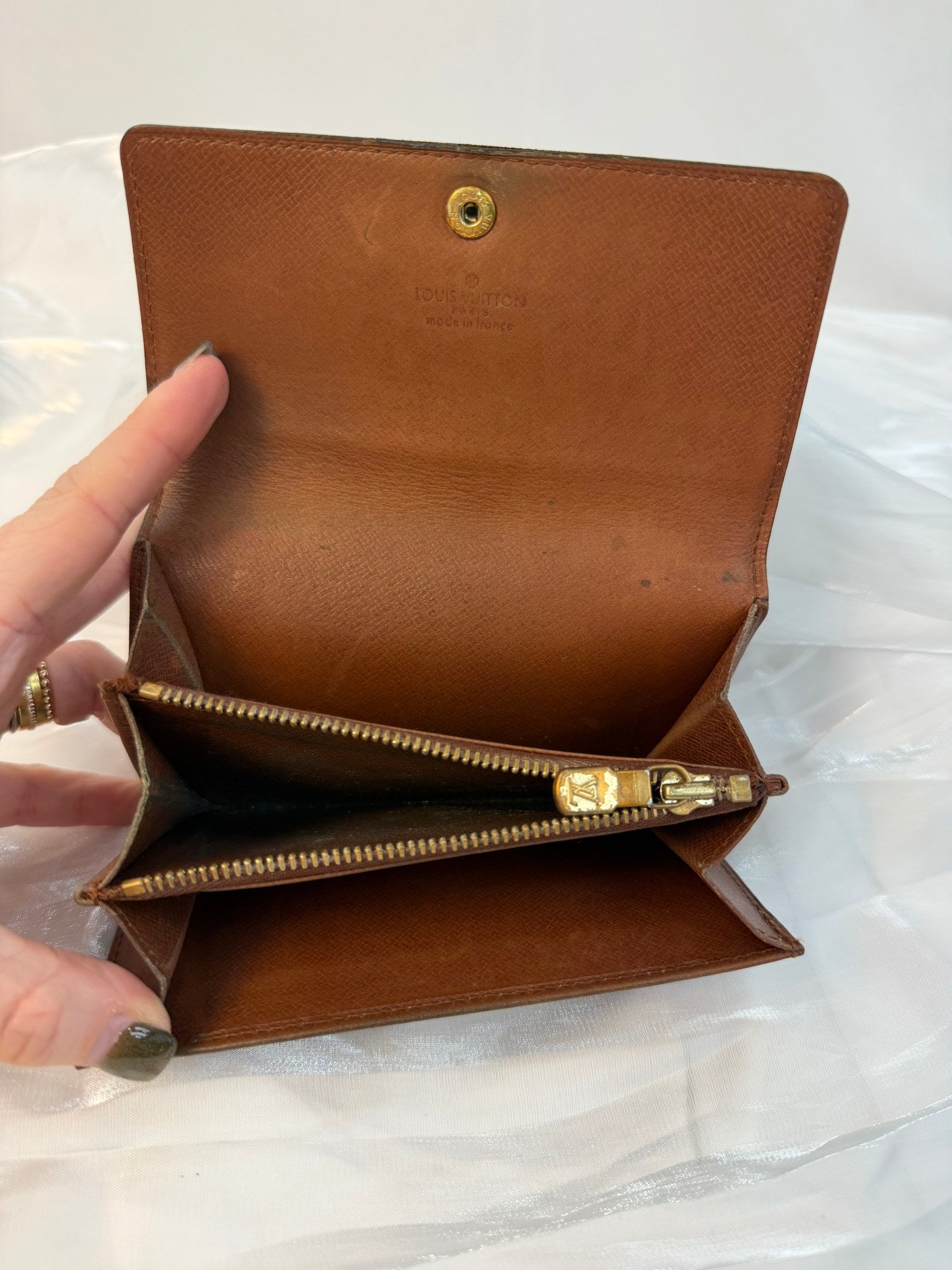 Louis Vuitton Monogram Porte Monnaie Wallet