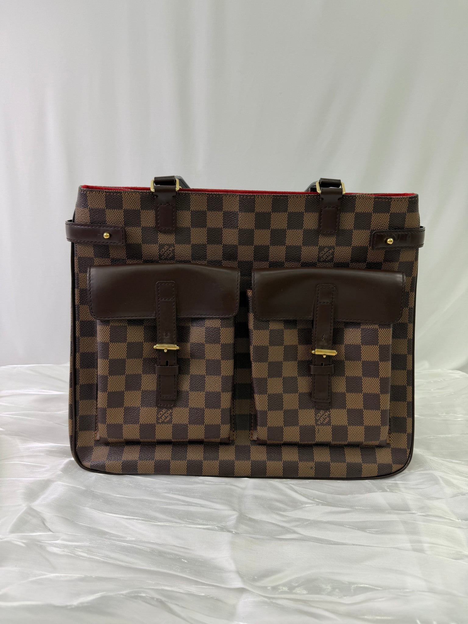 Louis Vuitton Damier Ebene Uzes Tote Bag