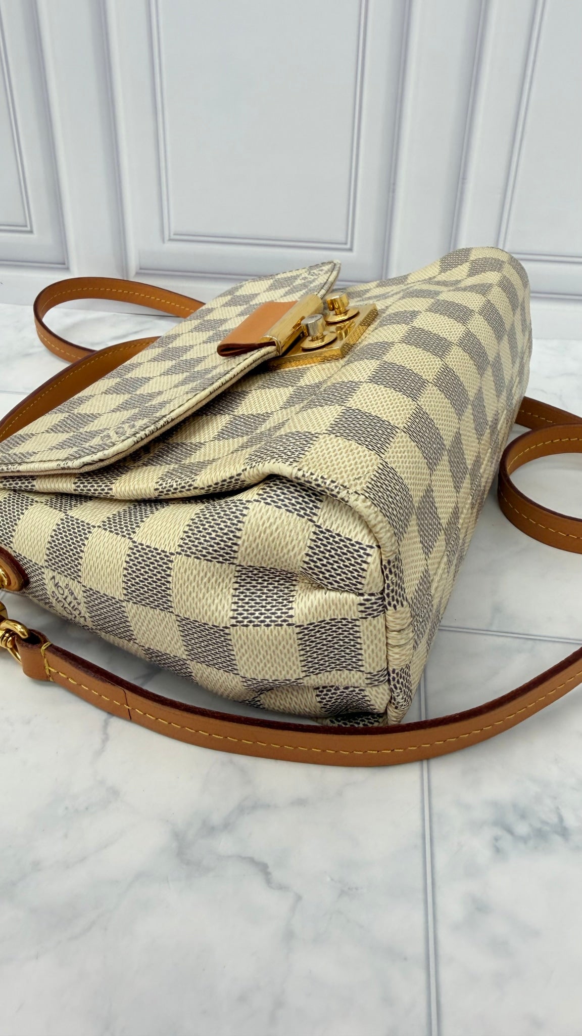 Louis Vuitton Damier Azur Croisette 2Way Bag