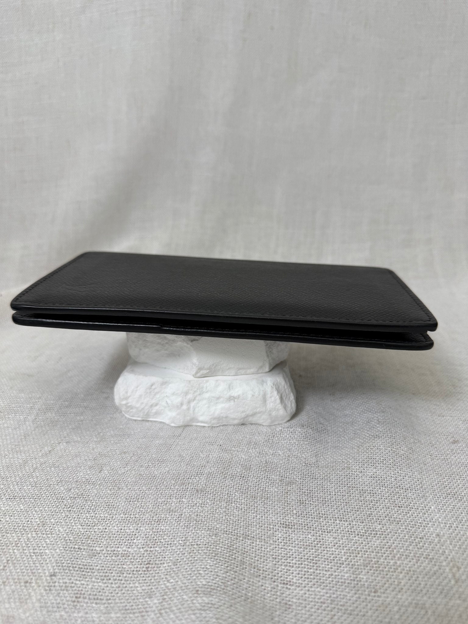 Louis Vuitton Black Taiga Leather Wallet