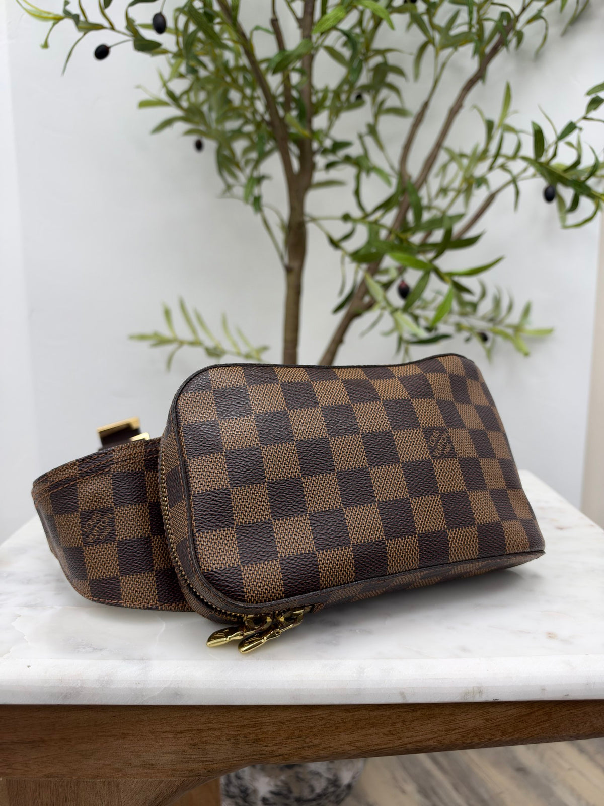 Louis Vuitton Damier Ebene Geronimos Sling Bag