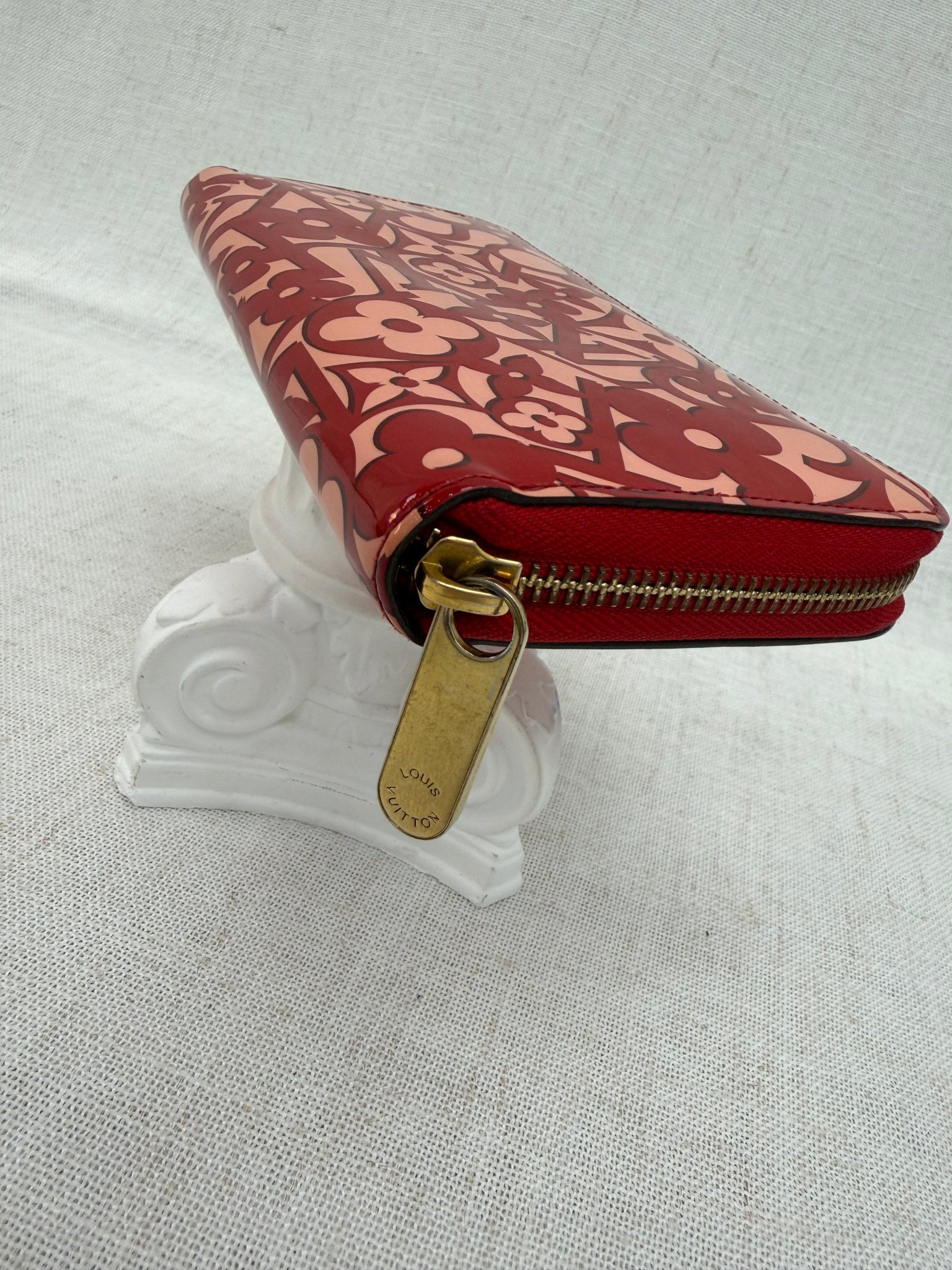 Louis Vuitton Sweet Monogram Patent Leather Zippy Wallet