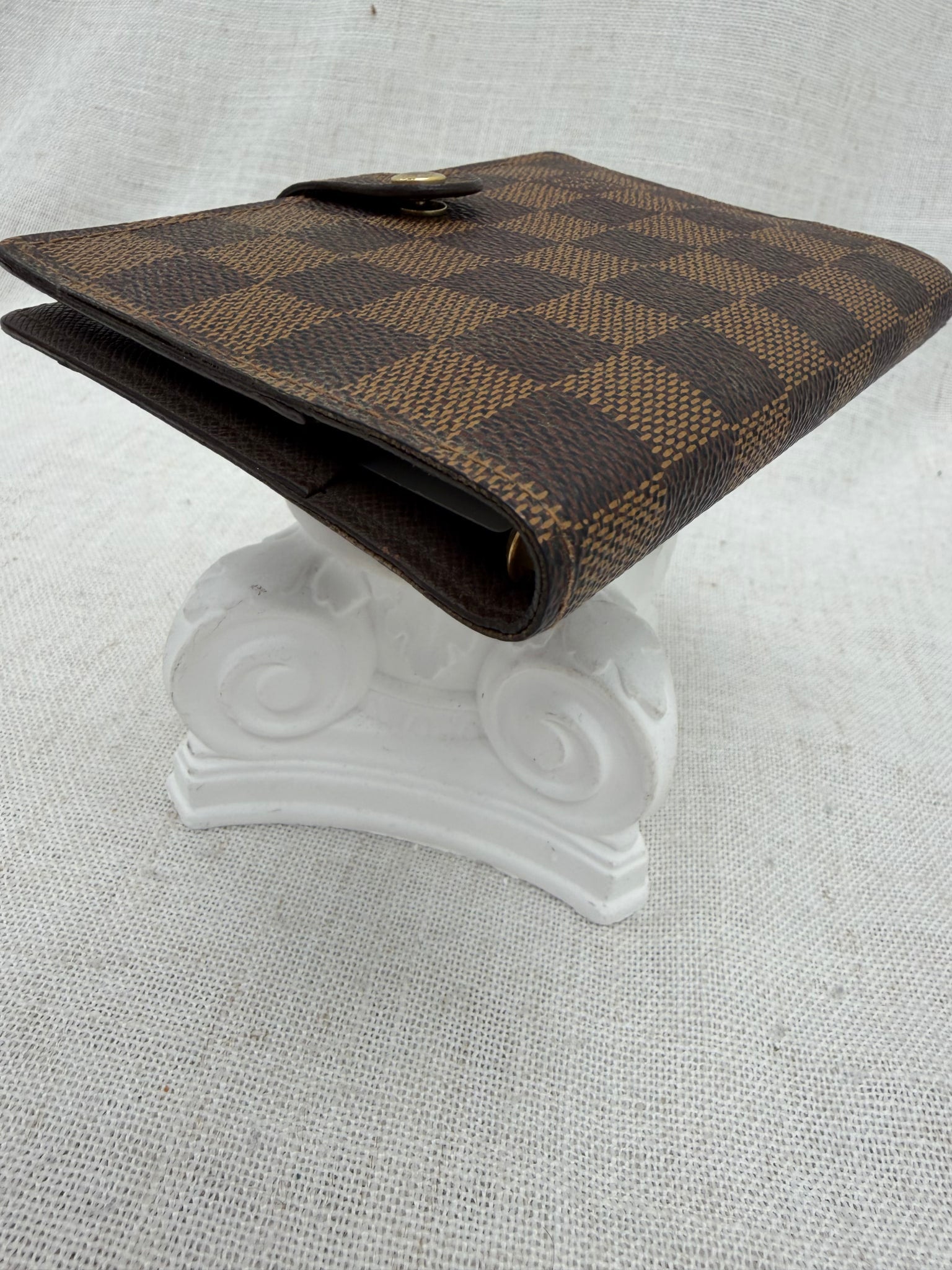 Louis Vuitton Damier Ebene Passport Agenda PM