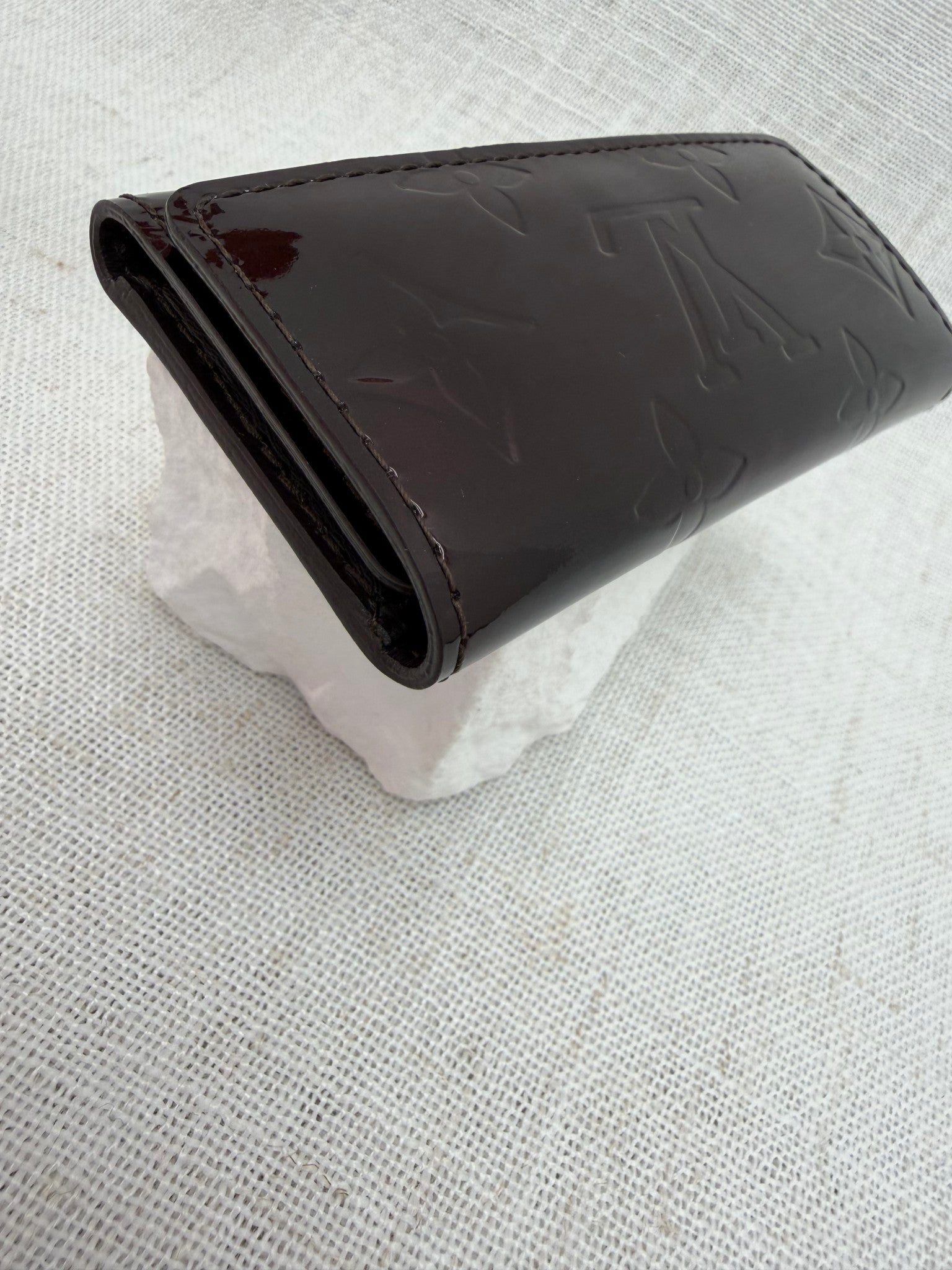 Louis Vuitton Amarante Vernis 4Key Ring Case