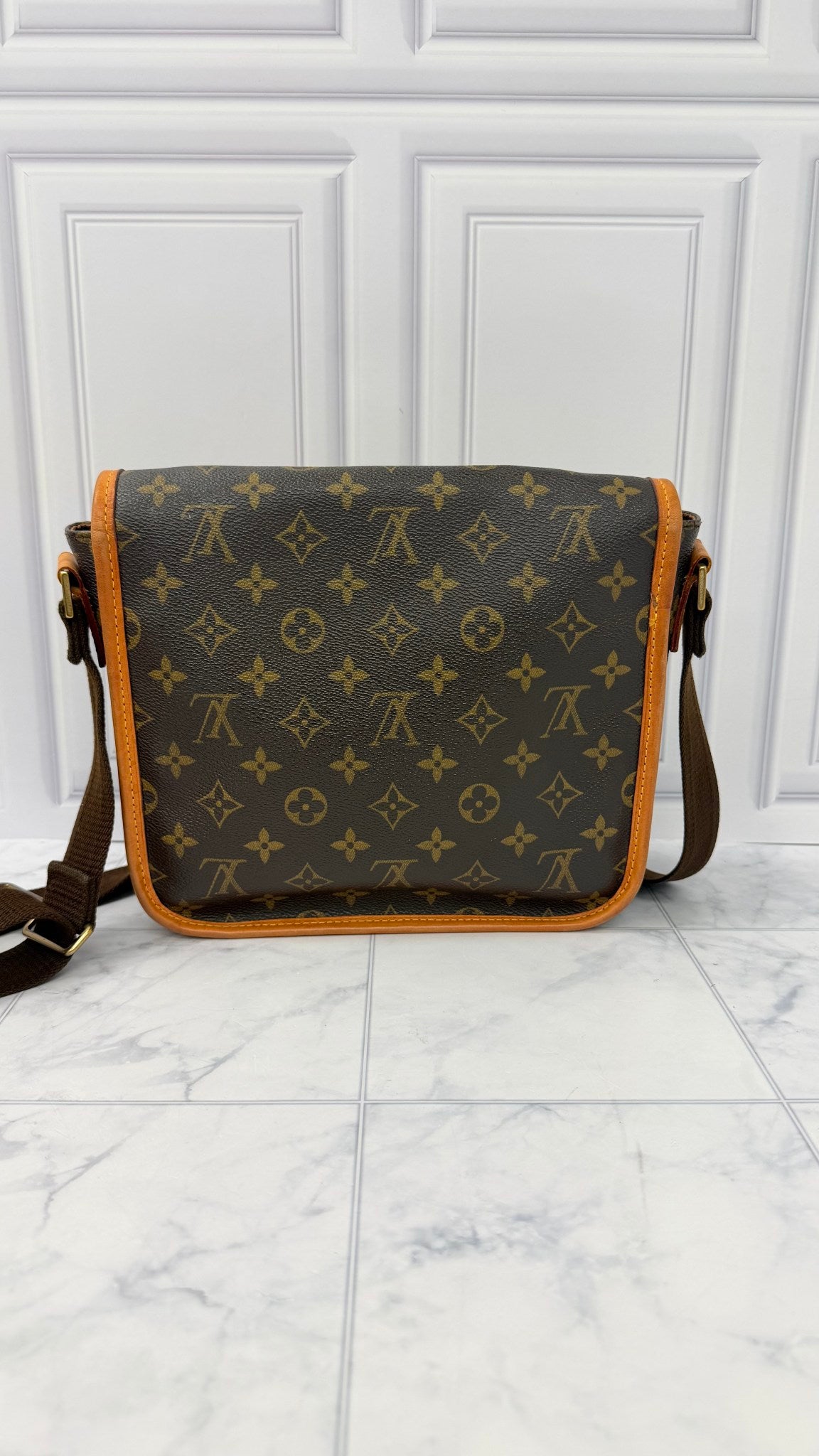 Louis Vuitton Monogram Bosphore Messenger Crossbody Bag