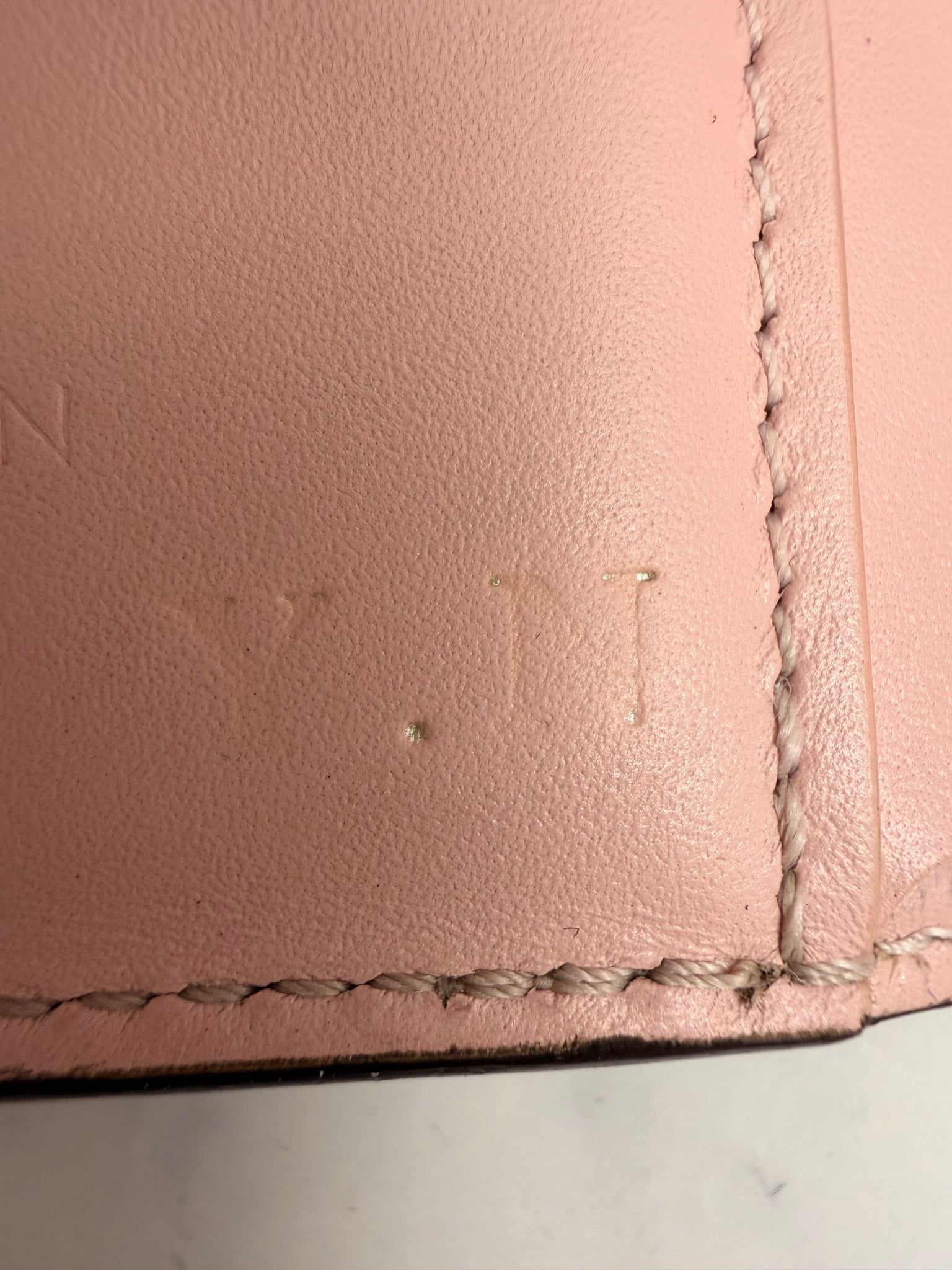 Louis Vuitton Pink Monogram Vernis Cherrywood Compact Wallet