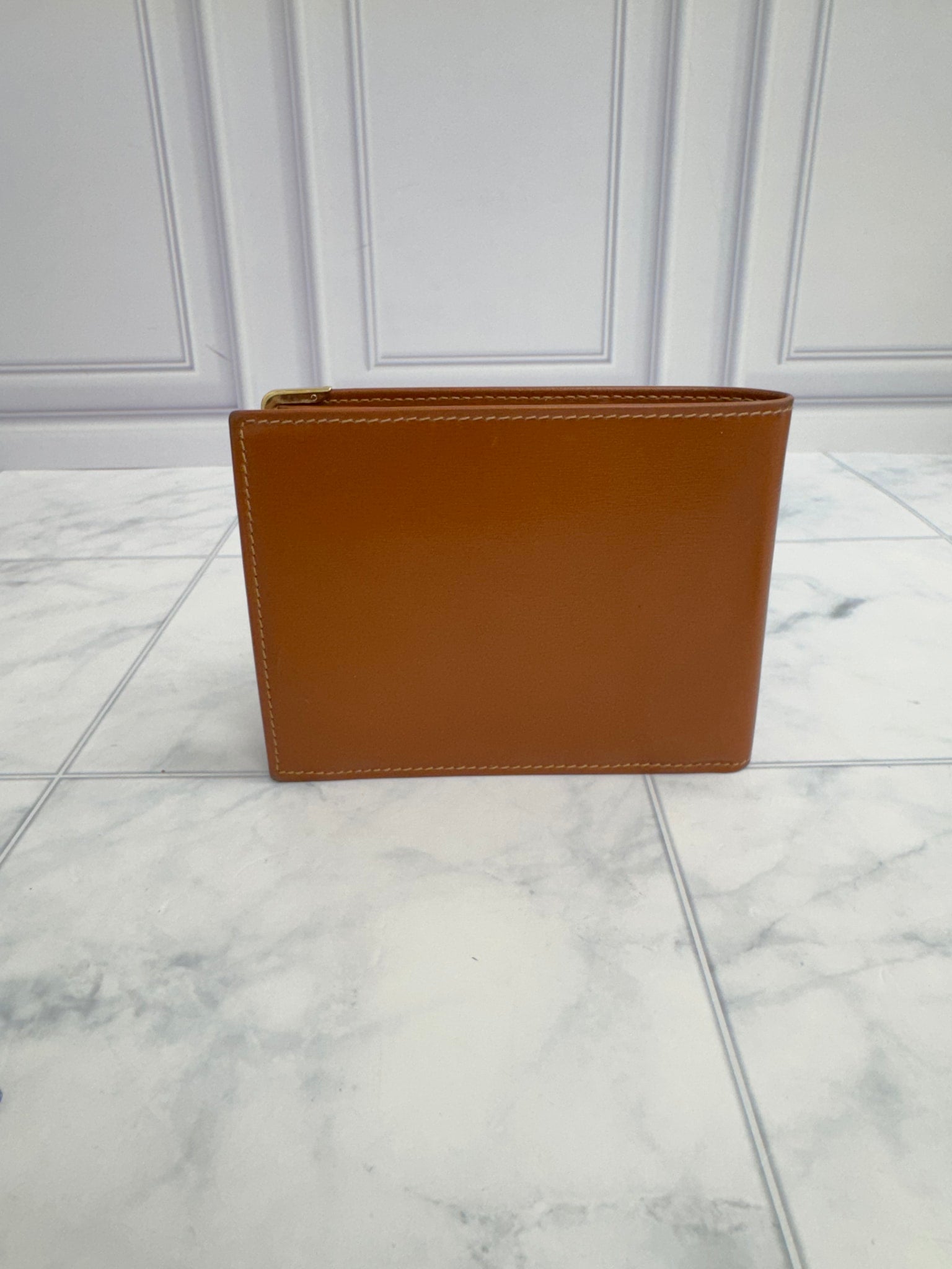 Gucci Brown Leather Bifold Wallet