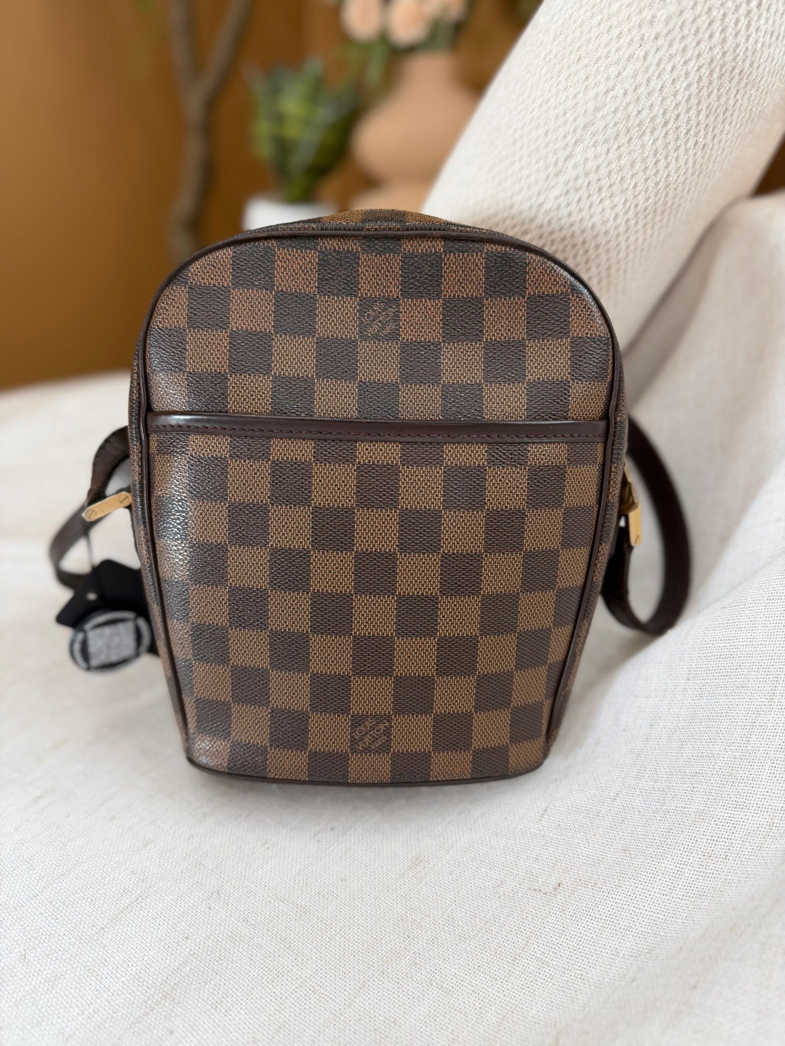 Louis Vuitton Damier Ebene Ipanema Crossbody Bag