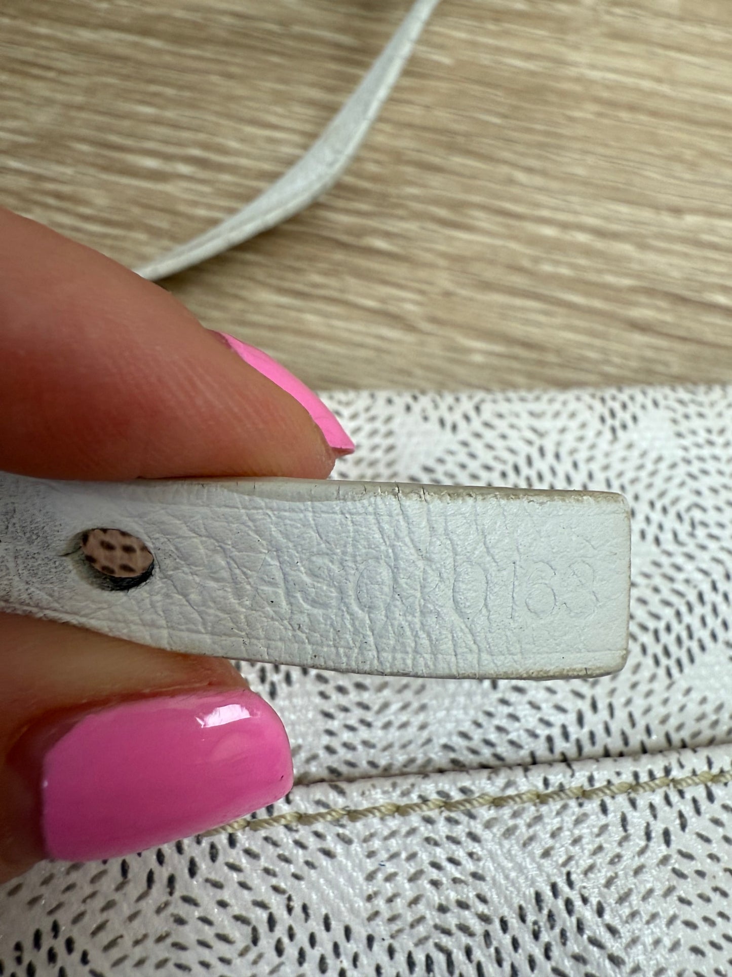 Goyard White Goyardine St. Louis Tote