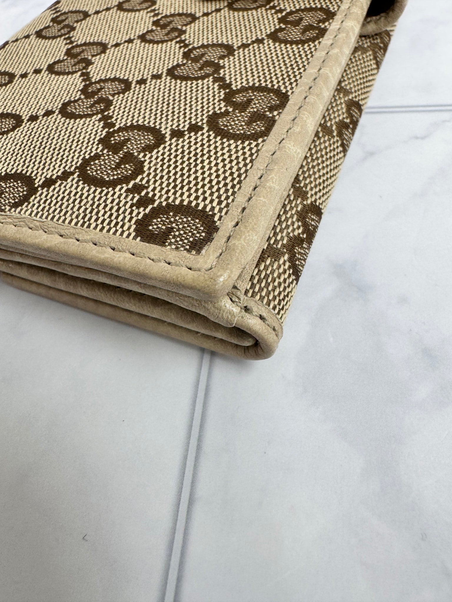 Gucci GG Canvas Long Wallet