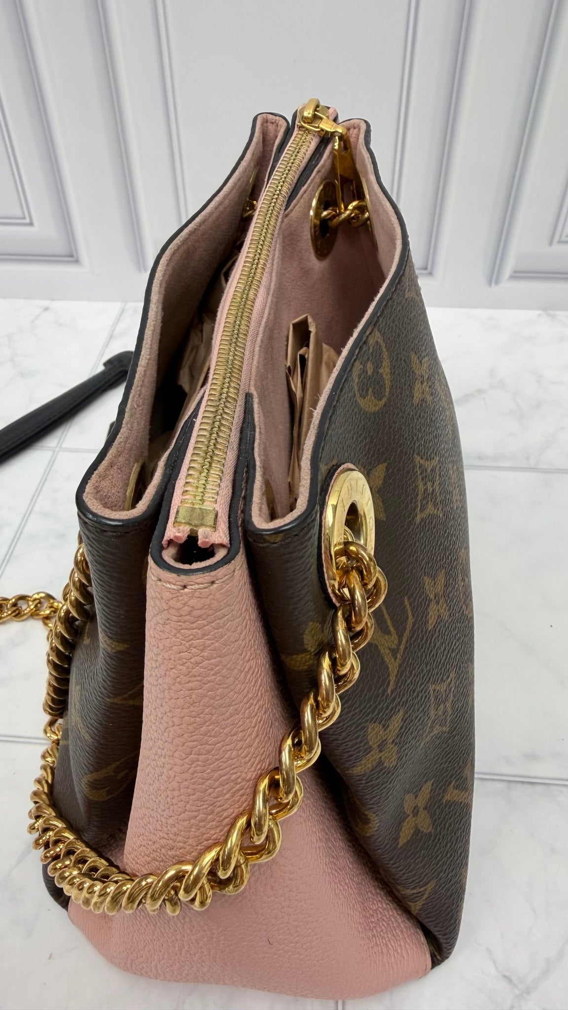 Louis Vuitton Monogram & Pink Surene BB