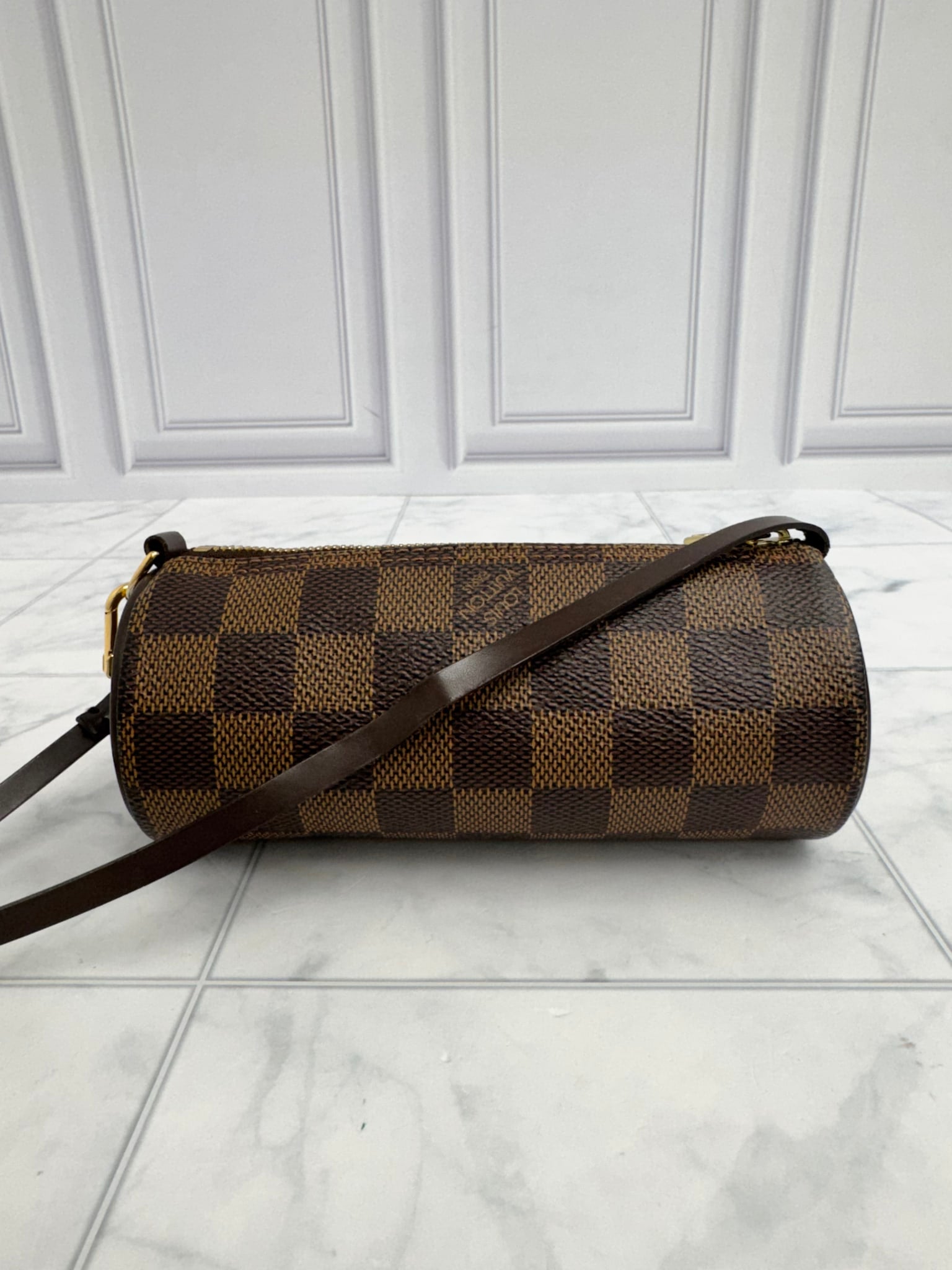 Louis Vuitton Damier Ebene Papillon 30 With Mini Papillon Pochette